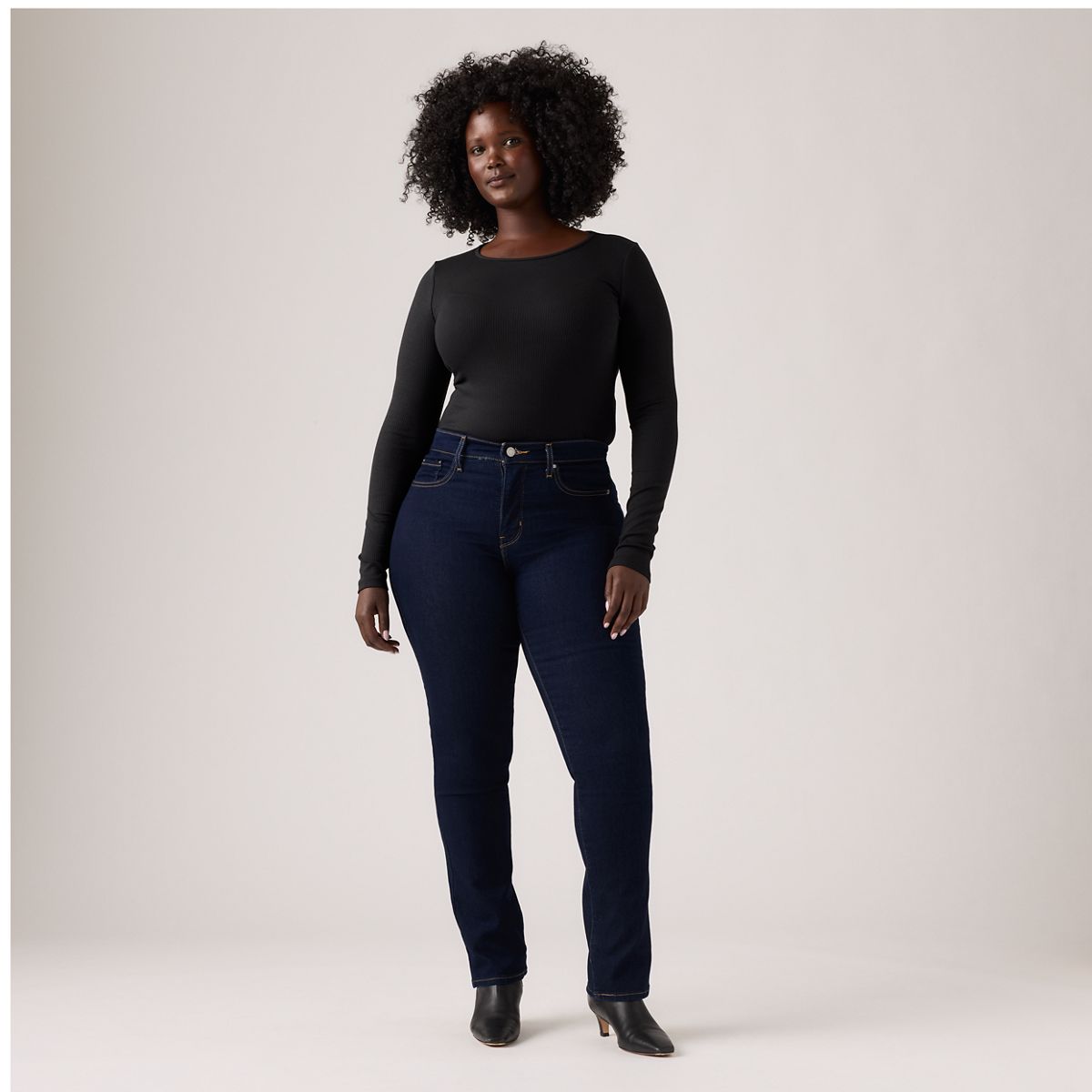 314 Shaping Straight Women's Jeans — Darkest Sky - Dark Wash