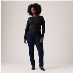 314 Shaping Straight Women's Jeans — Darkest Sky - Dark Wash 8
