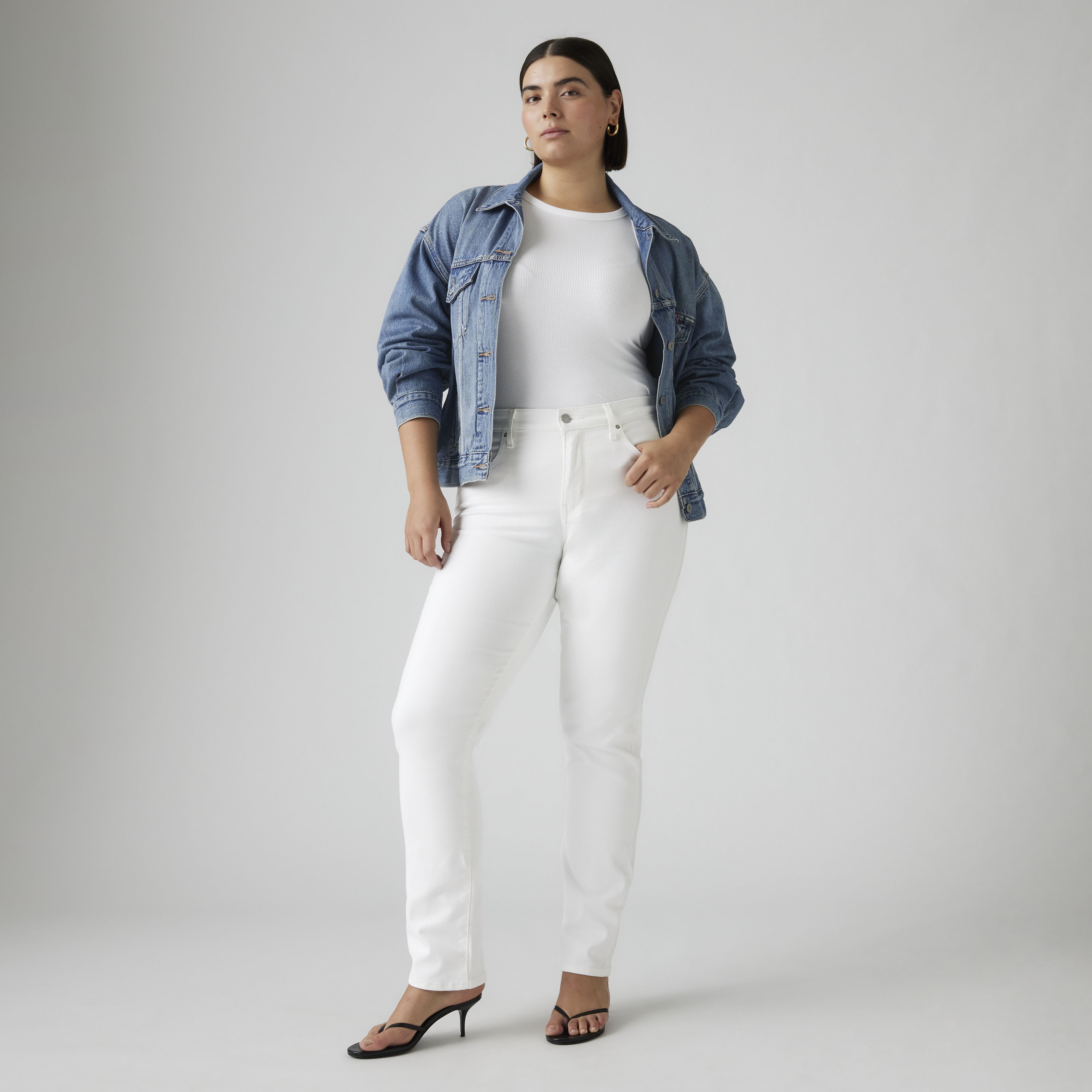 Jean 314 droit moulant pour femme 6