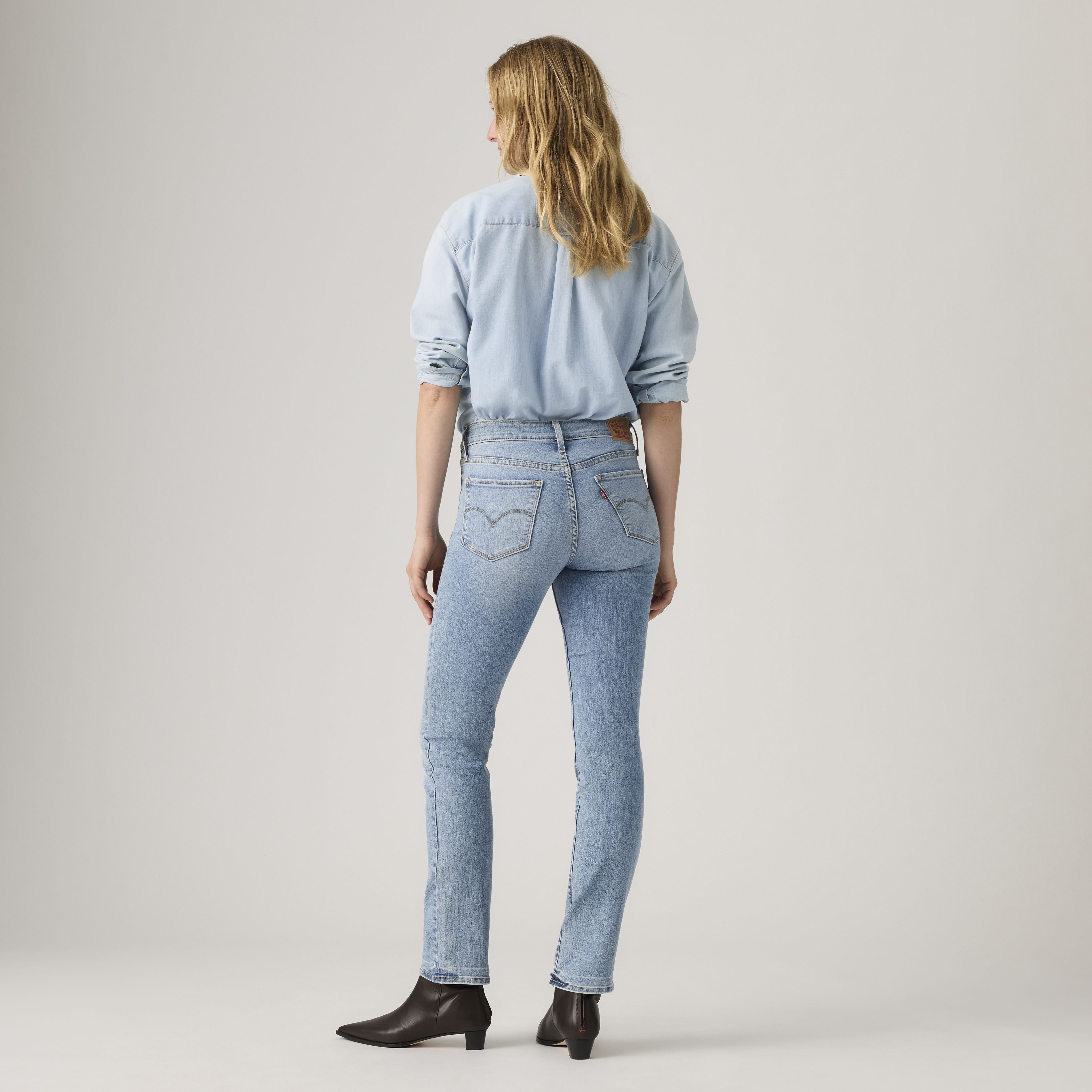 Jean 314 droit moulant pour femme 4