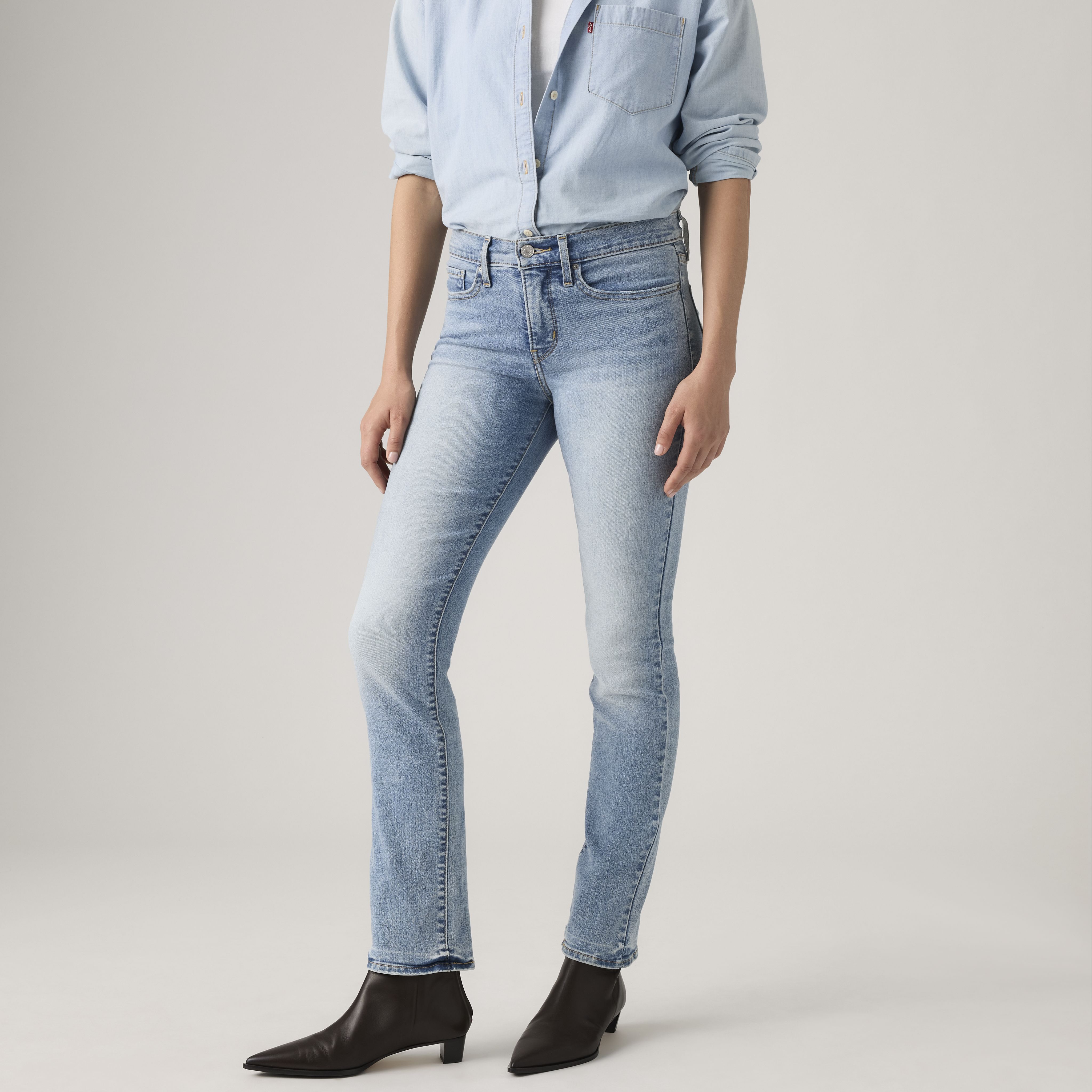 Jean 314 droit moulant pour femme 5