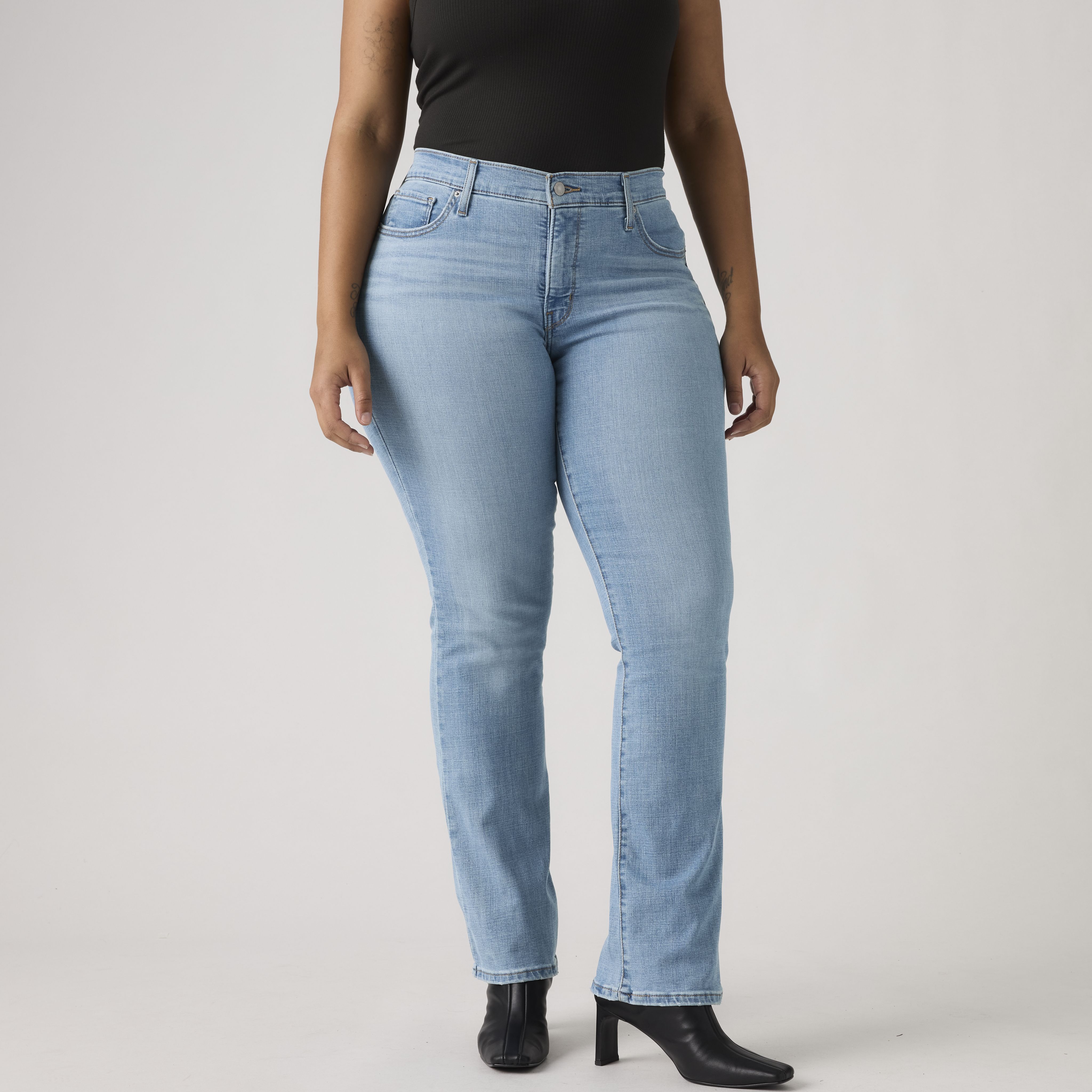 Jean 315 bottillon moulant pour femme 8