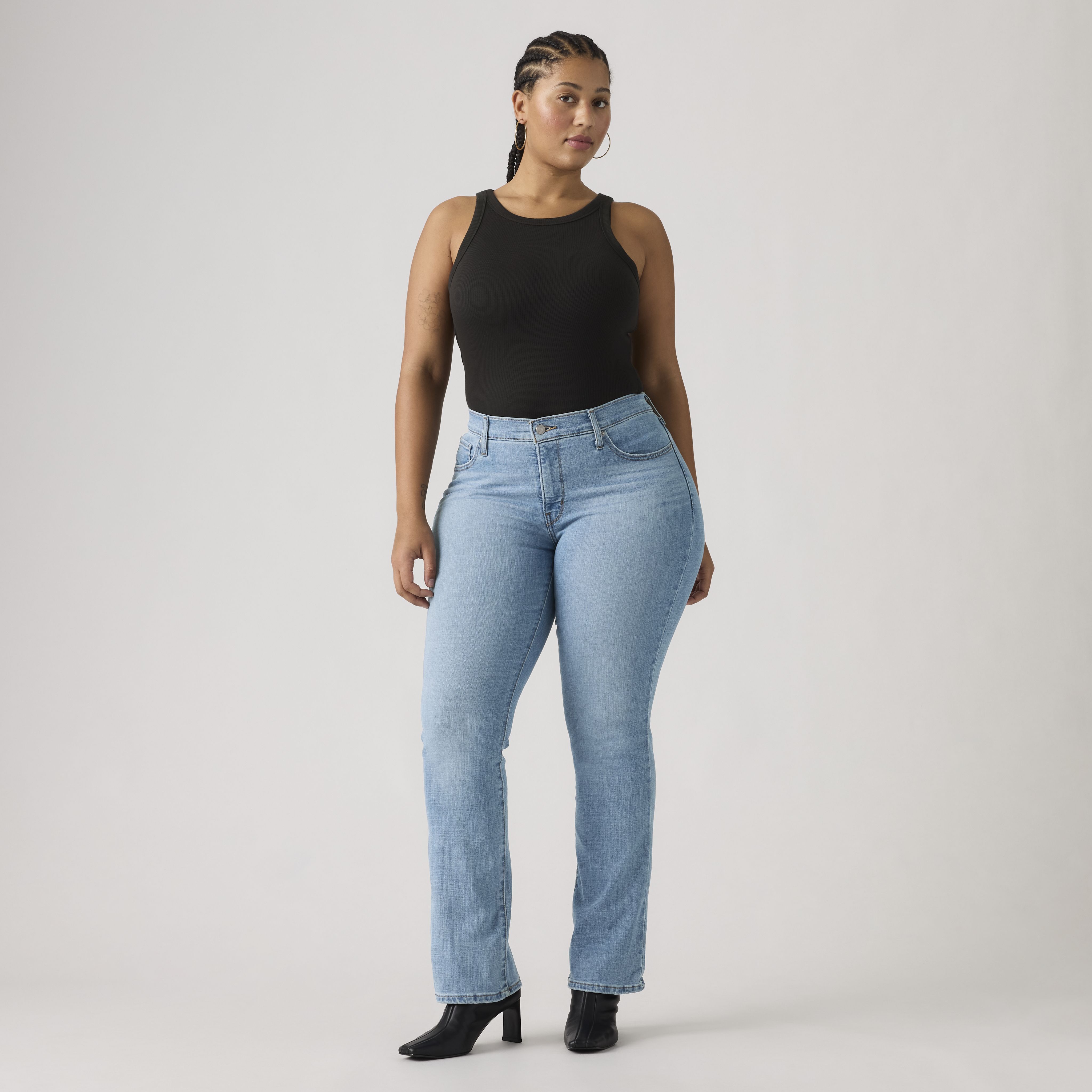 Jean 315 bottillon moulant pour femme 7