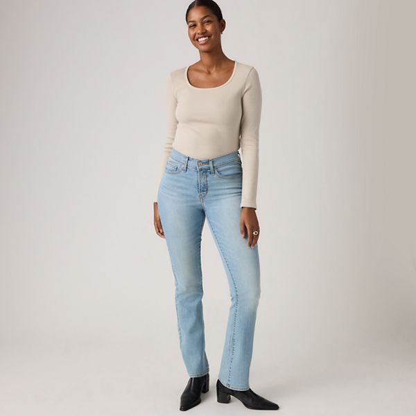 315 Shaping Bootcut Women's Jeans — Up And Away - Light Wash