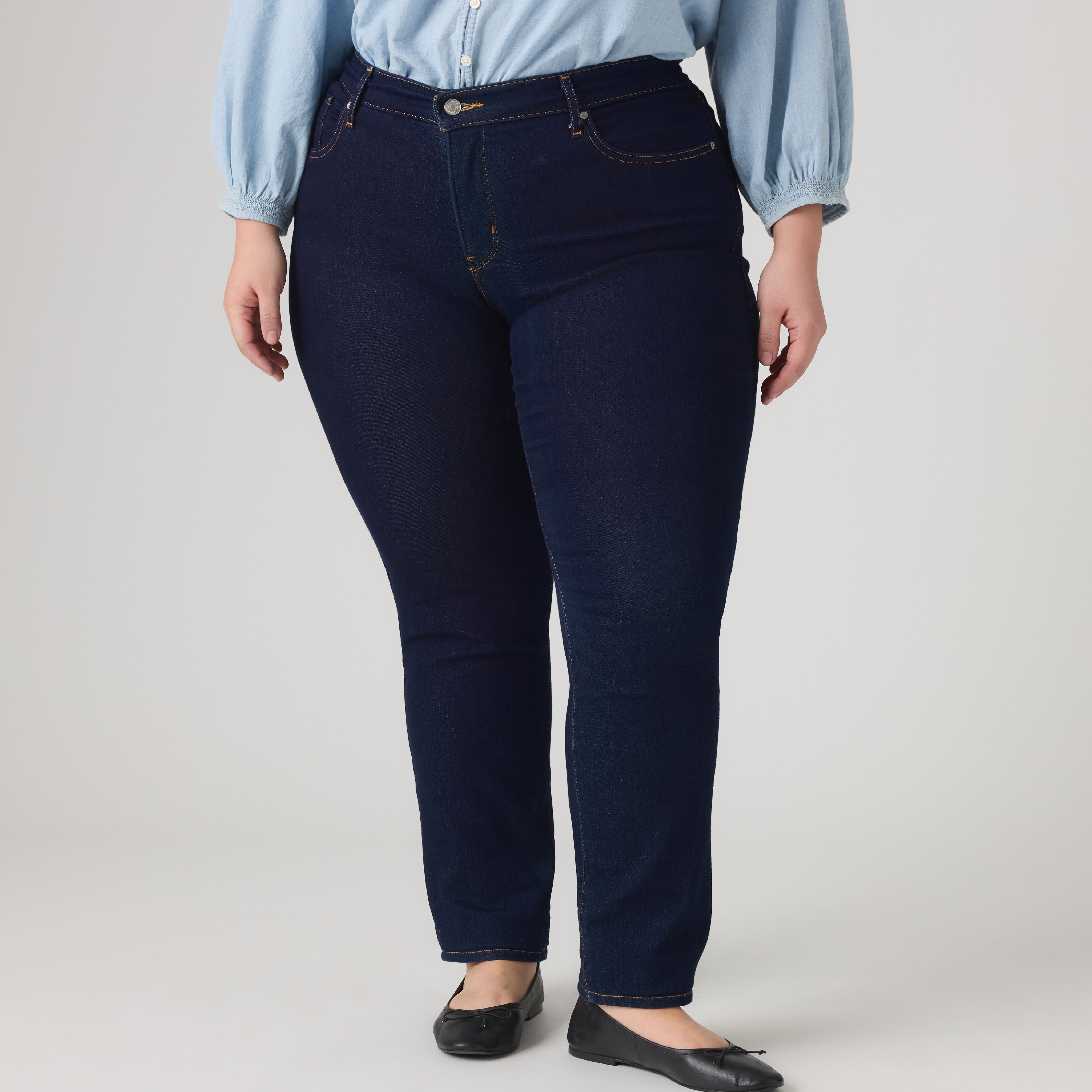 314 Shaping Straight Fit Women's Jeans (Plus Size) 2