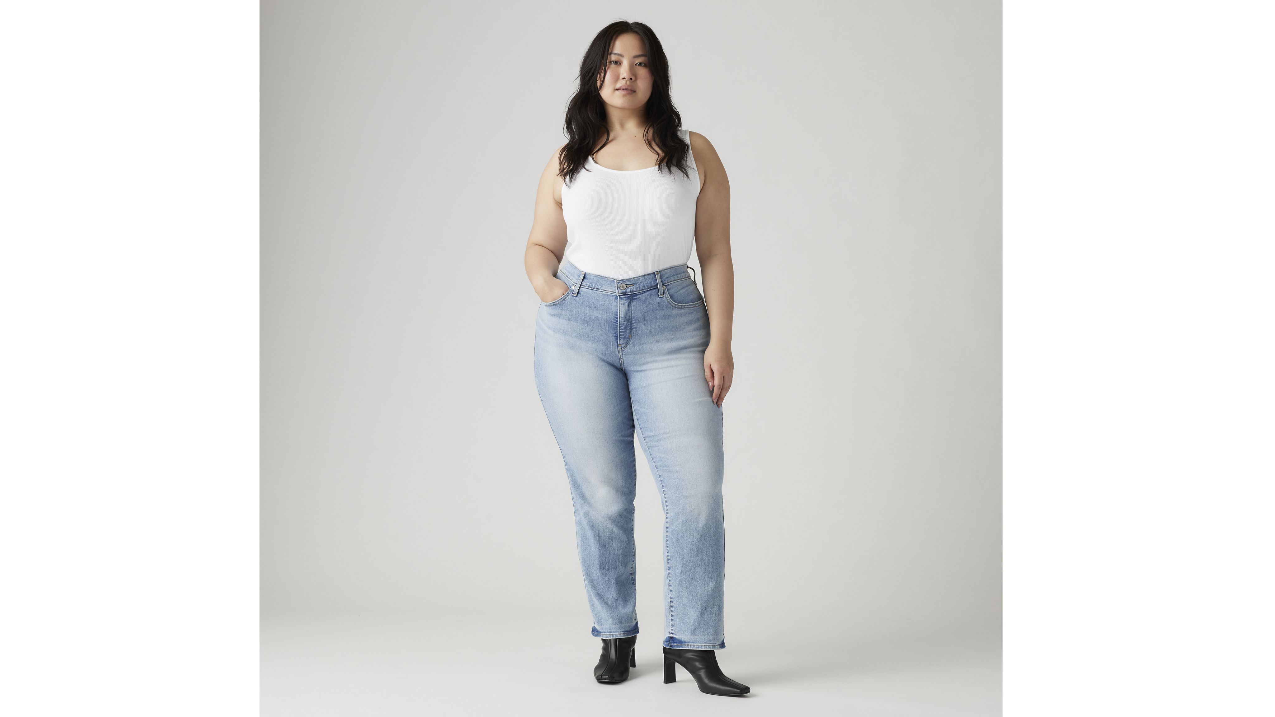 314 Shaping Straight Women's Jeans (Plus Size) 1