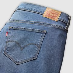 314 Shaping Straight Fit Women's Jeans (Plus Size) — Eternal Indigo Mid Plus - Medium Wash 7