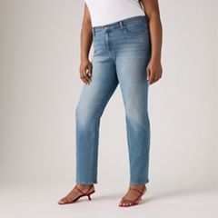314 Shaping Straight Fit Women's Jeans (Plus Size) — Eternal Indigo Mid Plus - Medium Wash 5