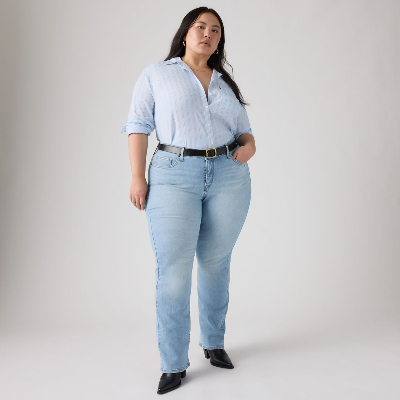 314 Shaping Straight Women's Jeans (Plus Size) 1