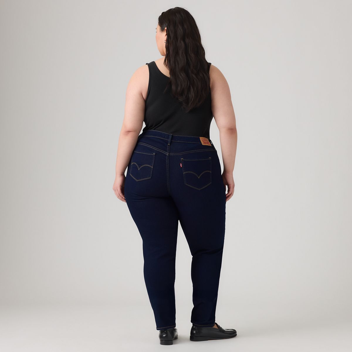 311 Shaping Skinny Women's Jeans (Plus Size) — Darkest Sky - Dark Wash