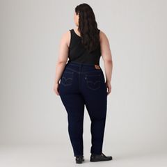 311 Shaping Skinny Women's Jeans (Plus Size) — Darkest Sky - Dark Wash 3