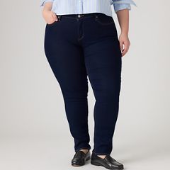 311 Shaping Skinny Women's Jeans (Plus Size) — Darkest Sky - Dark Wash 2