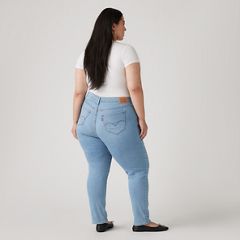 311 Shaping Skinny Women's Jeans (Plus Size) — Up And Away Plus - Light Wash 4