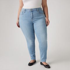 311 Shaping Skinny Women's Jeans (Plus Size) — Up And Away Plus - Light Wash 5