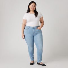 311 Shaping Skinny Women's Jeans (Plus Size) — Up And Away Plus - Light Wash 1