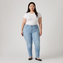 311 Shaping Skinny Women's Jeans (Plus Size) — Up And Away Plus - Light Wash 2