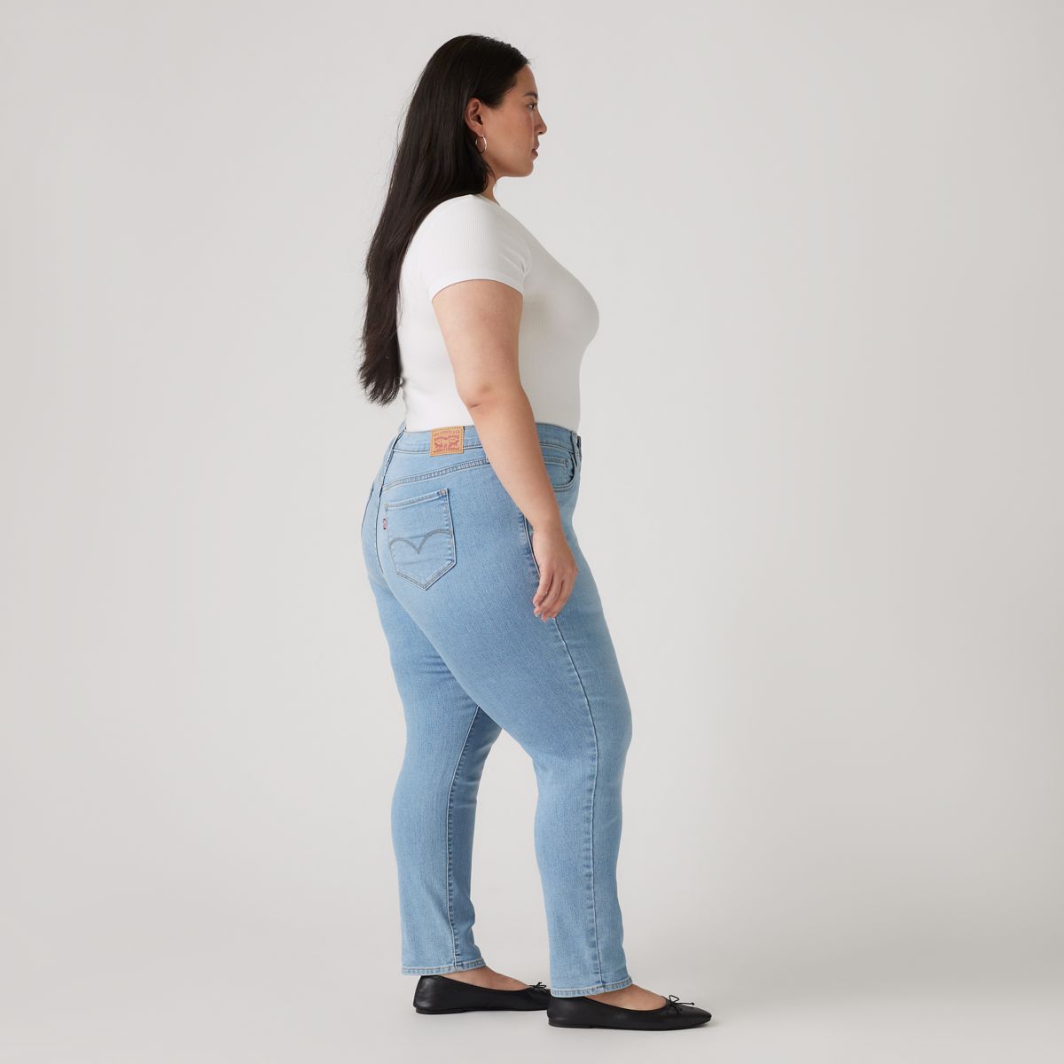 311 Shaping Skinny Women's Jeans (Plus Size) — Up And Away Plus - Light Wash