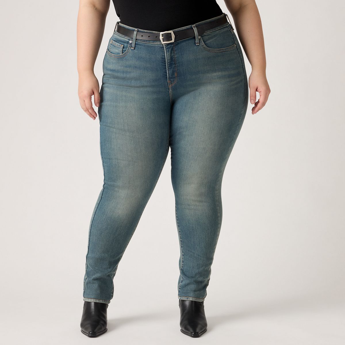 311 Shaping Skinny Women's Jeans (Plus Size) — Tree Time Plus - Medium Wash