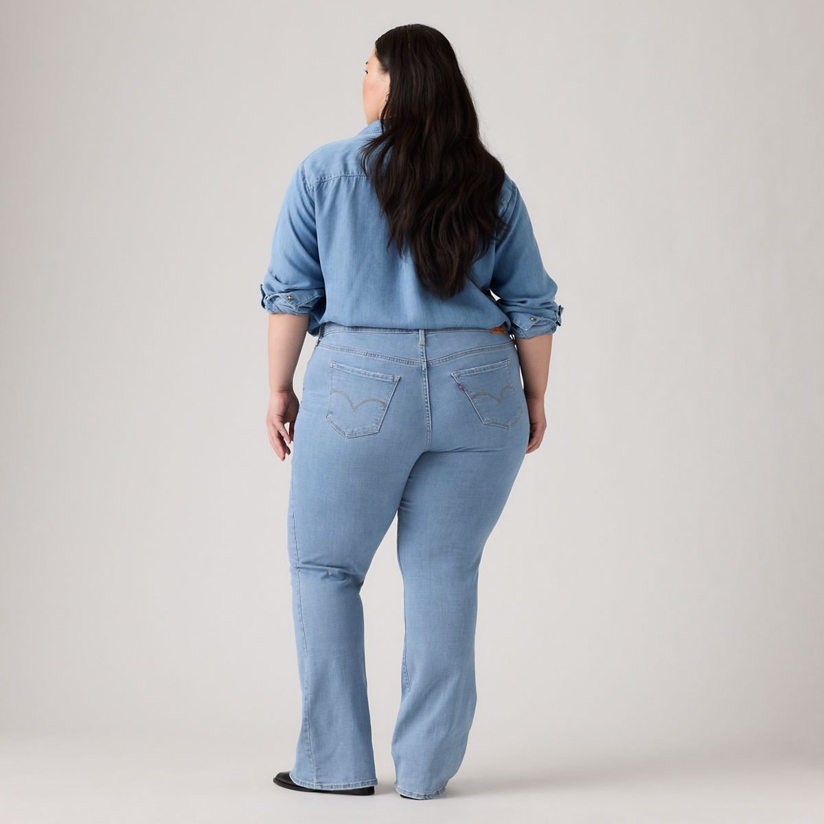 315 Shaping Bootcut Women's Jeans (Plus Size) — Lapis Topic Plus - Medium Wash
