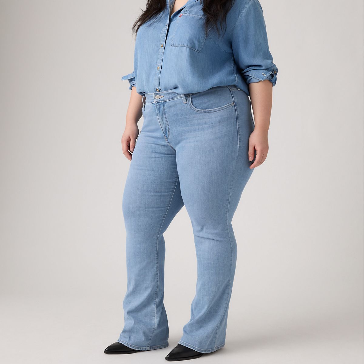 315 Shaping Bootcut Women's Jeans (Plus Size) — Lapis Topic Plus - Medium Wash