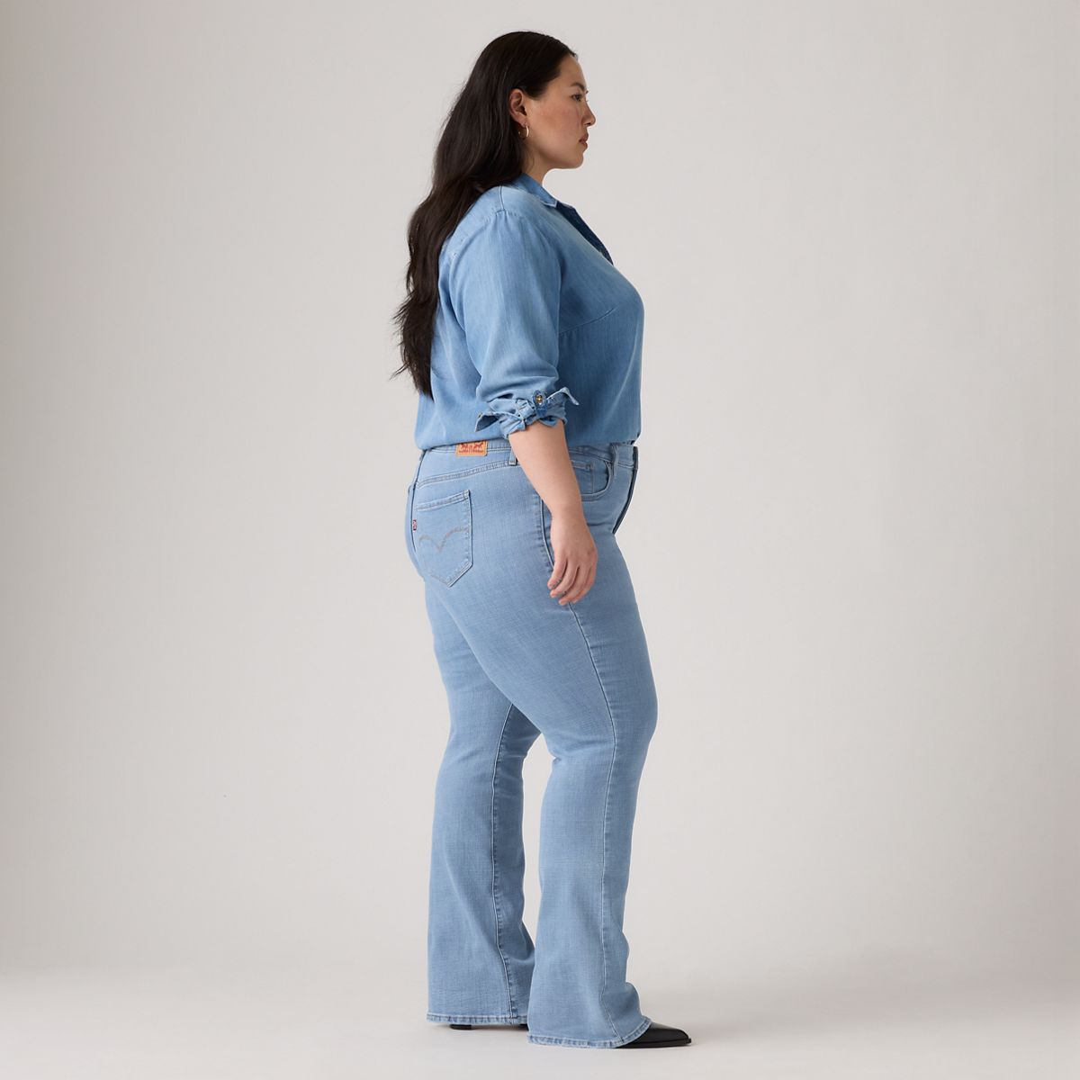315 Shaping Bootcut Women's Jeans (Plus Size) — Lapis Topic Plus - Medium Wash