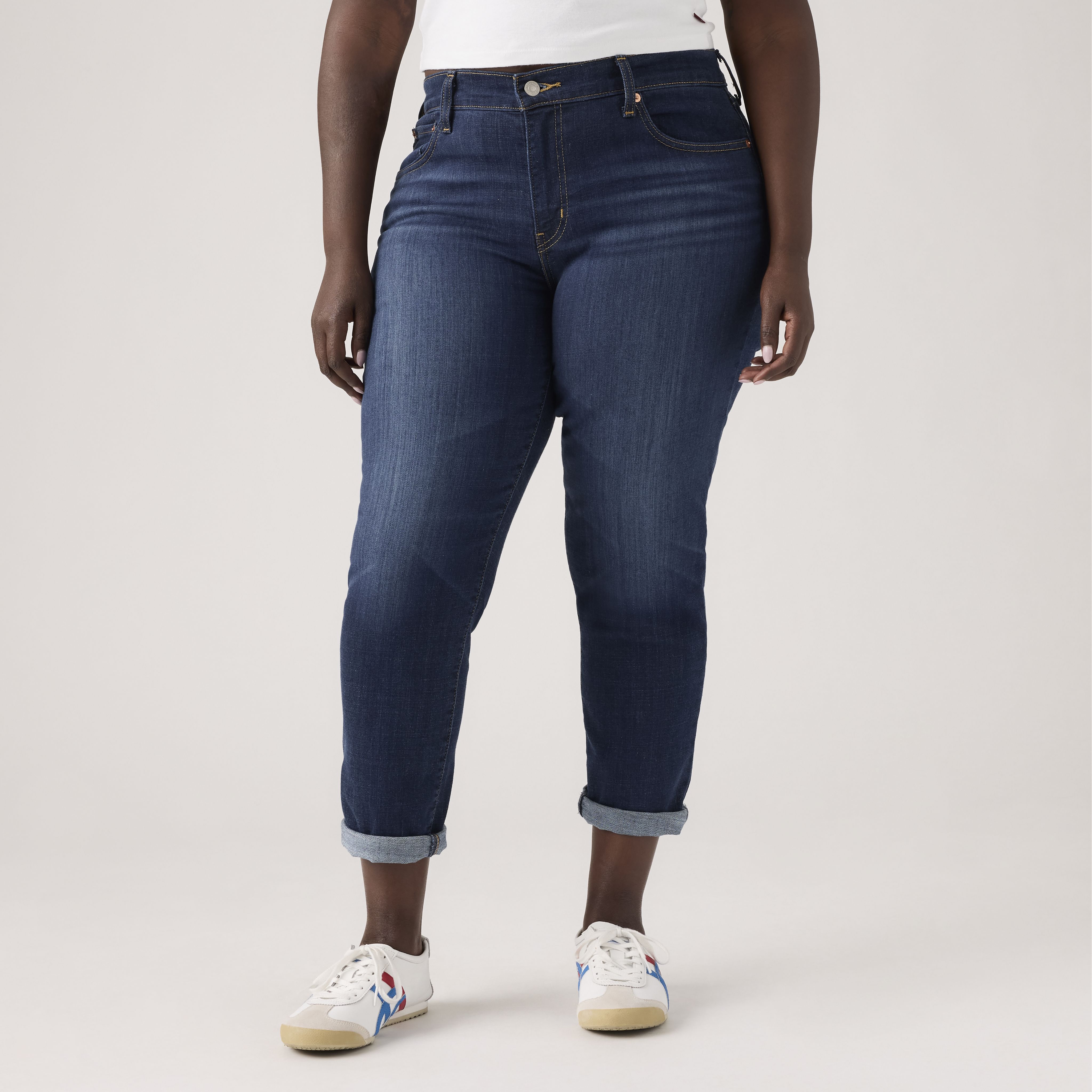 Boyfriend Mid Rise Women's Jeans 8