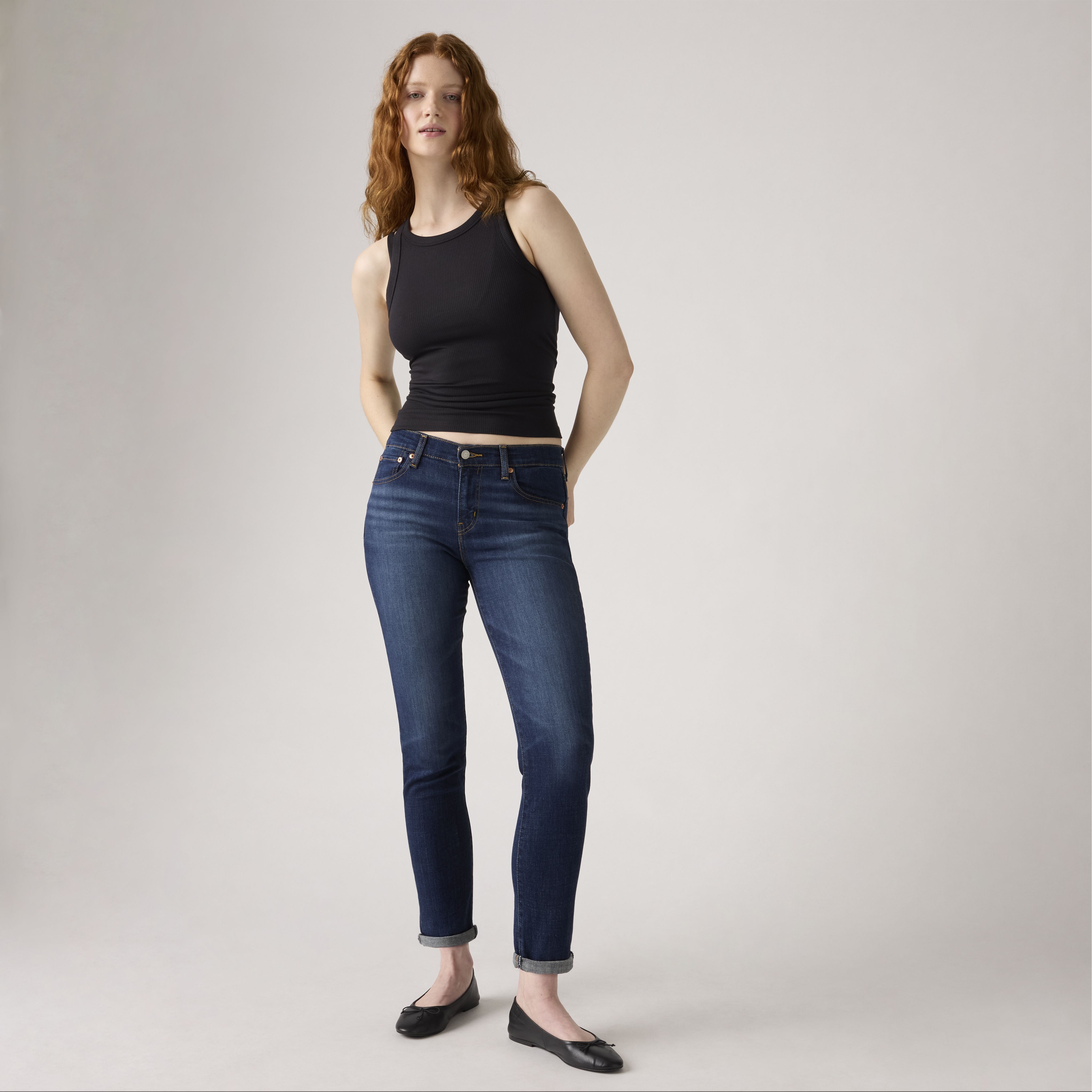Boyfriend Mid Rise Women's Jeans 1