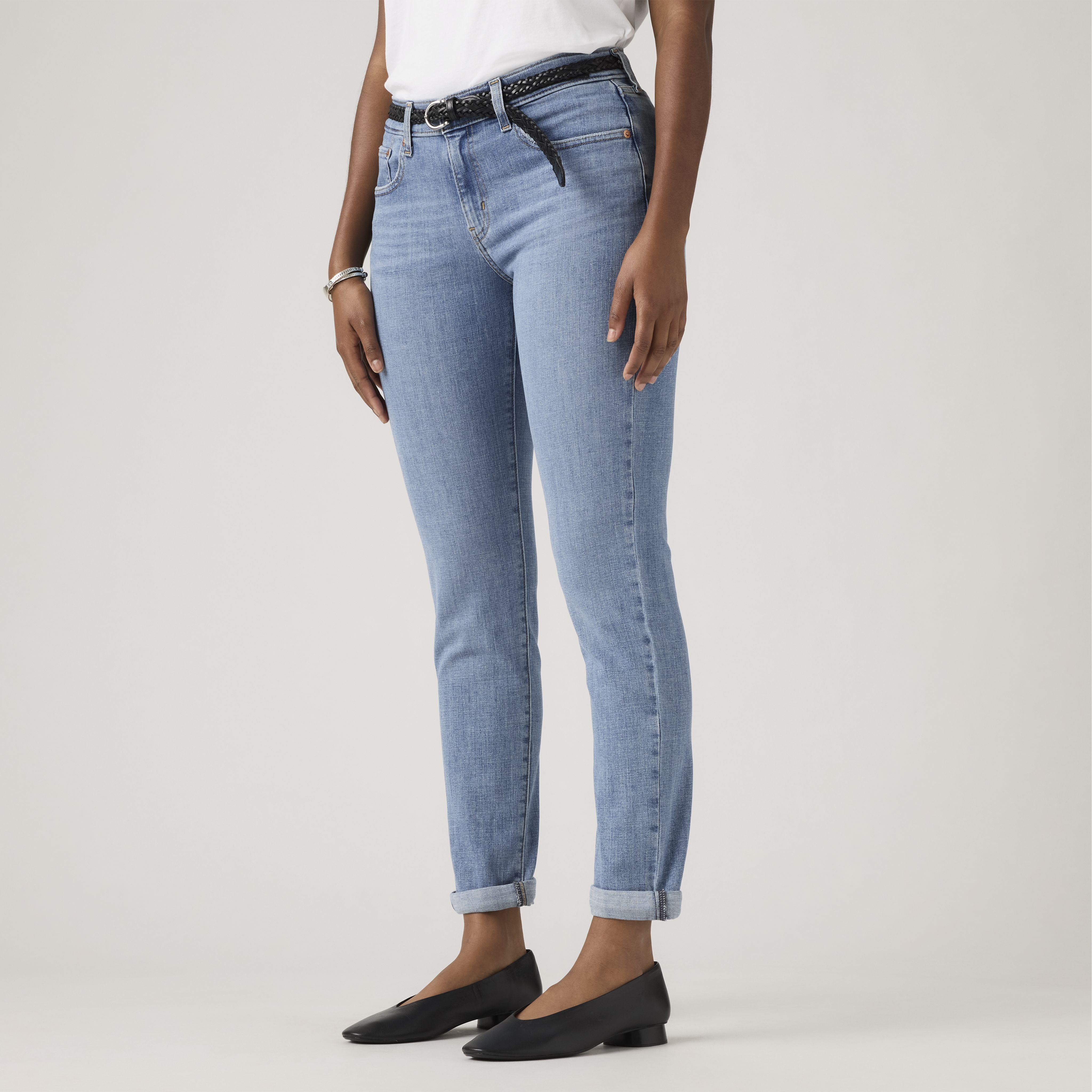 Boyfriend Mid Rise Women's Jeans 5