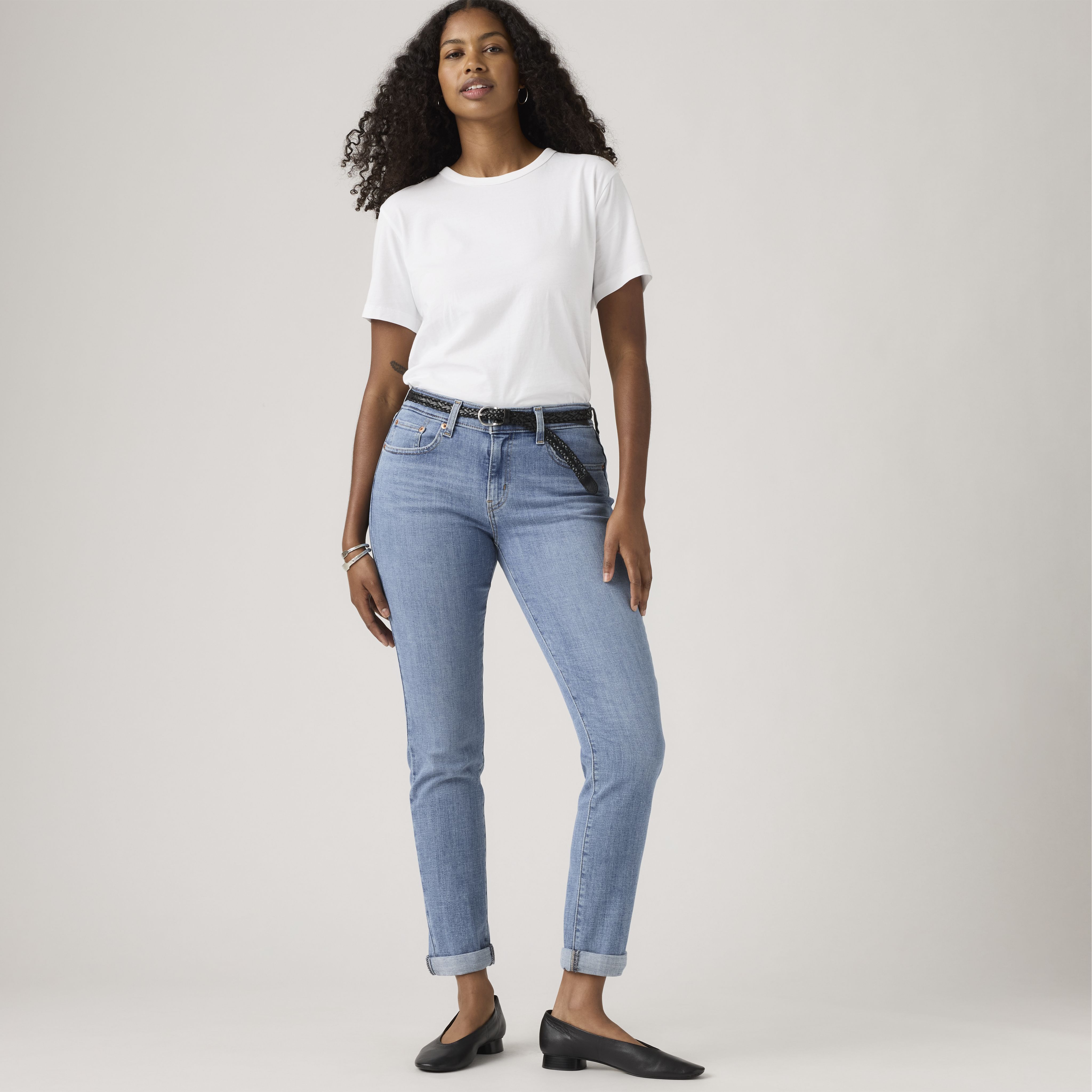 Boyfriend Mid Rise Women's Jeans 1