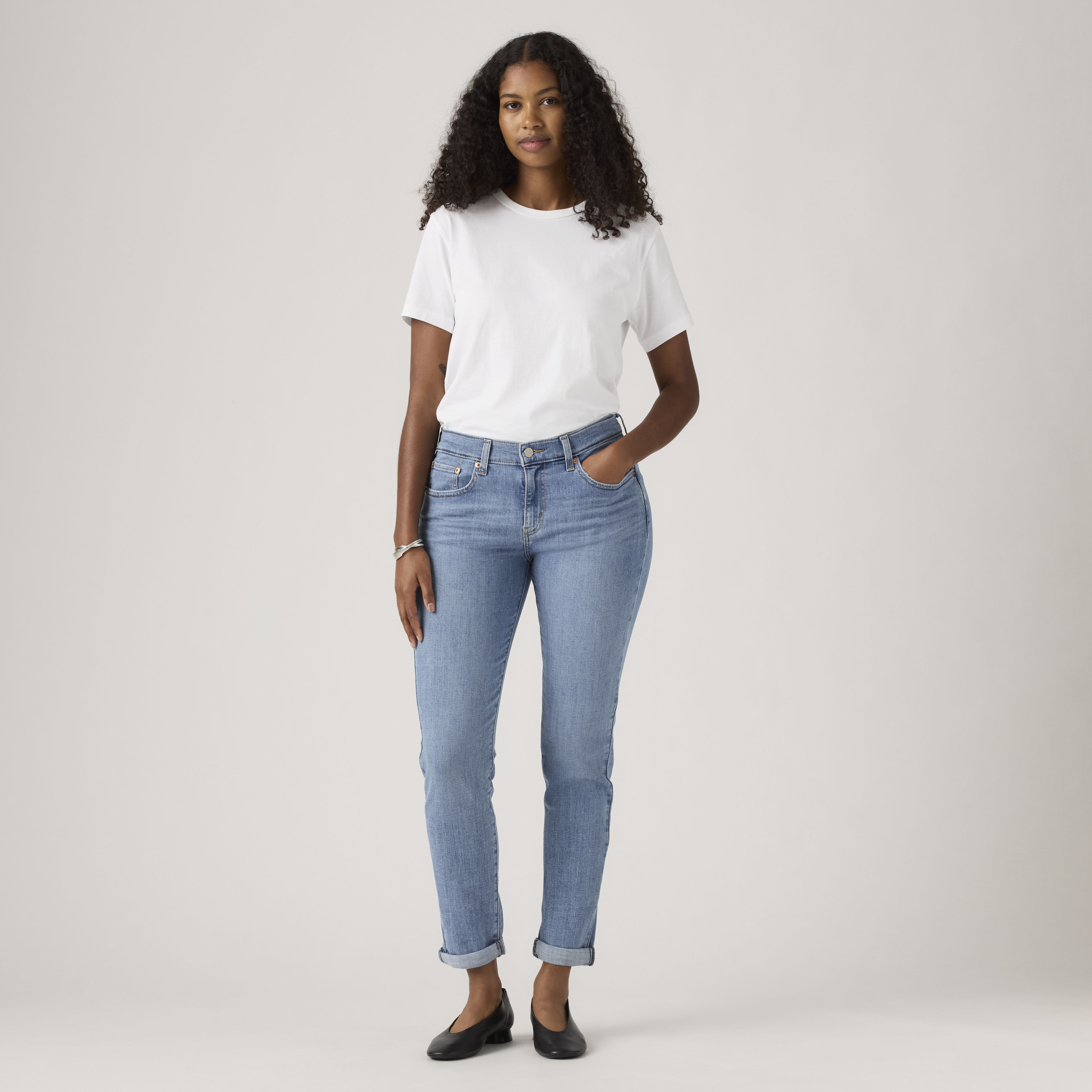 Boyfriend Mid Rise Women's Jeans 2