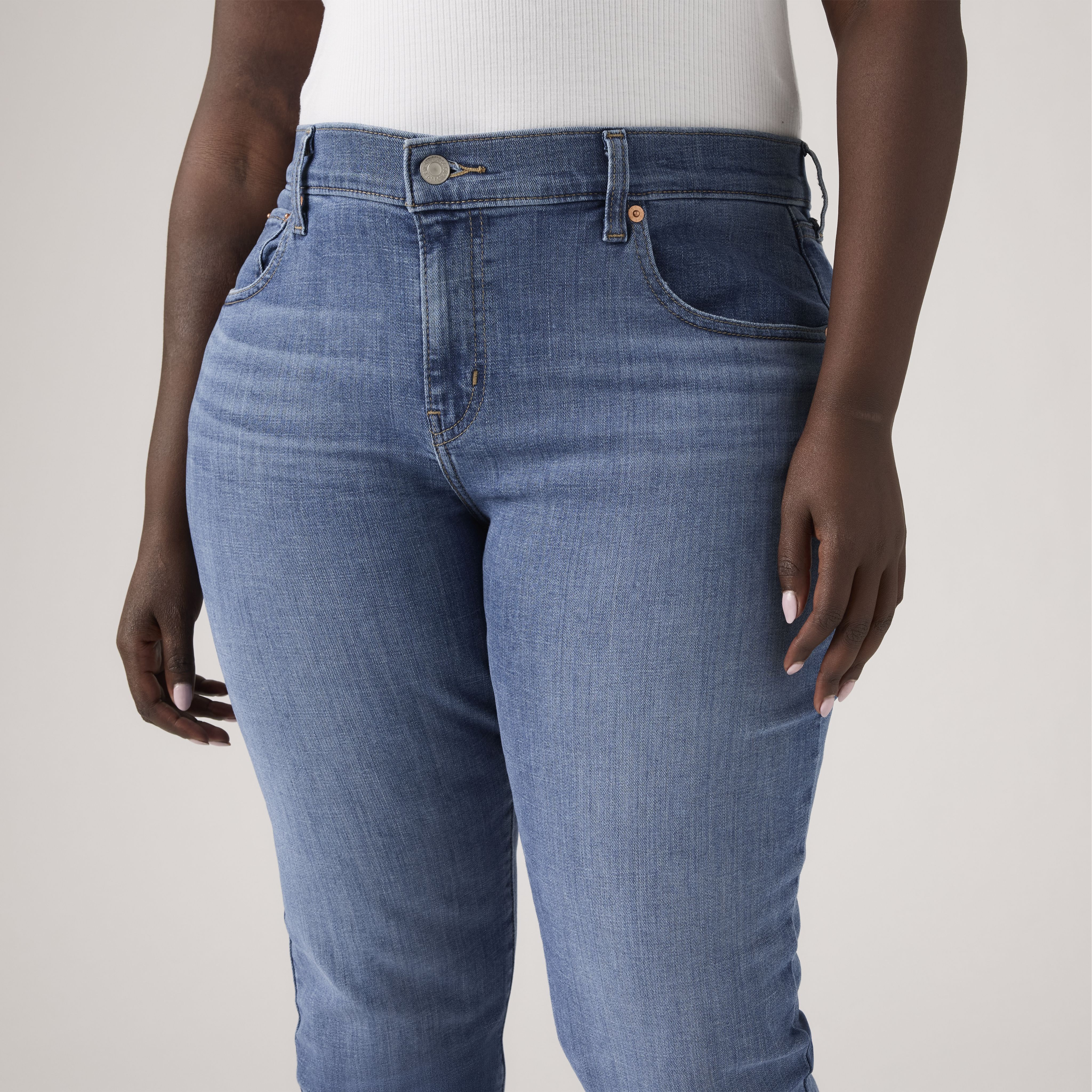 Boyfriend Mid Rise Women's Jeans 10