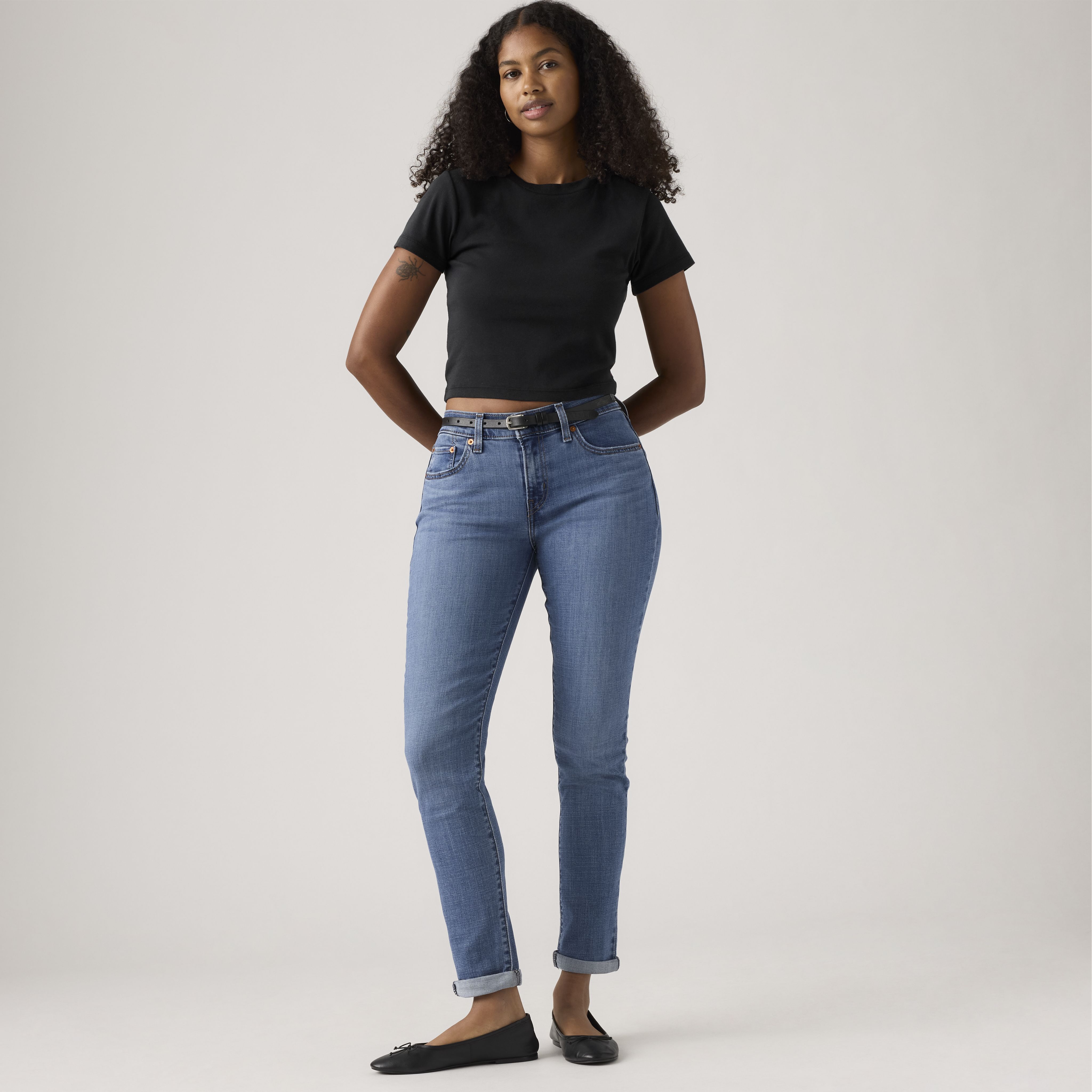 Boyfriend Mid Rise Women's Jeans 1