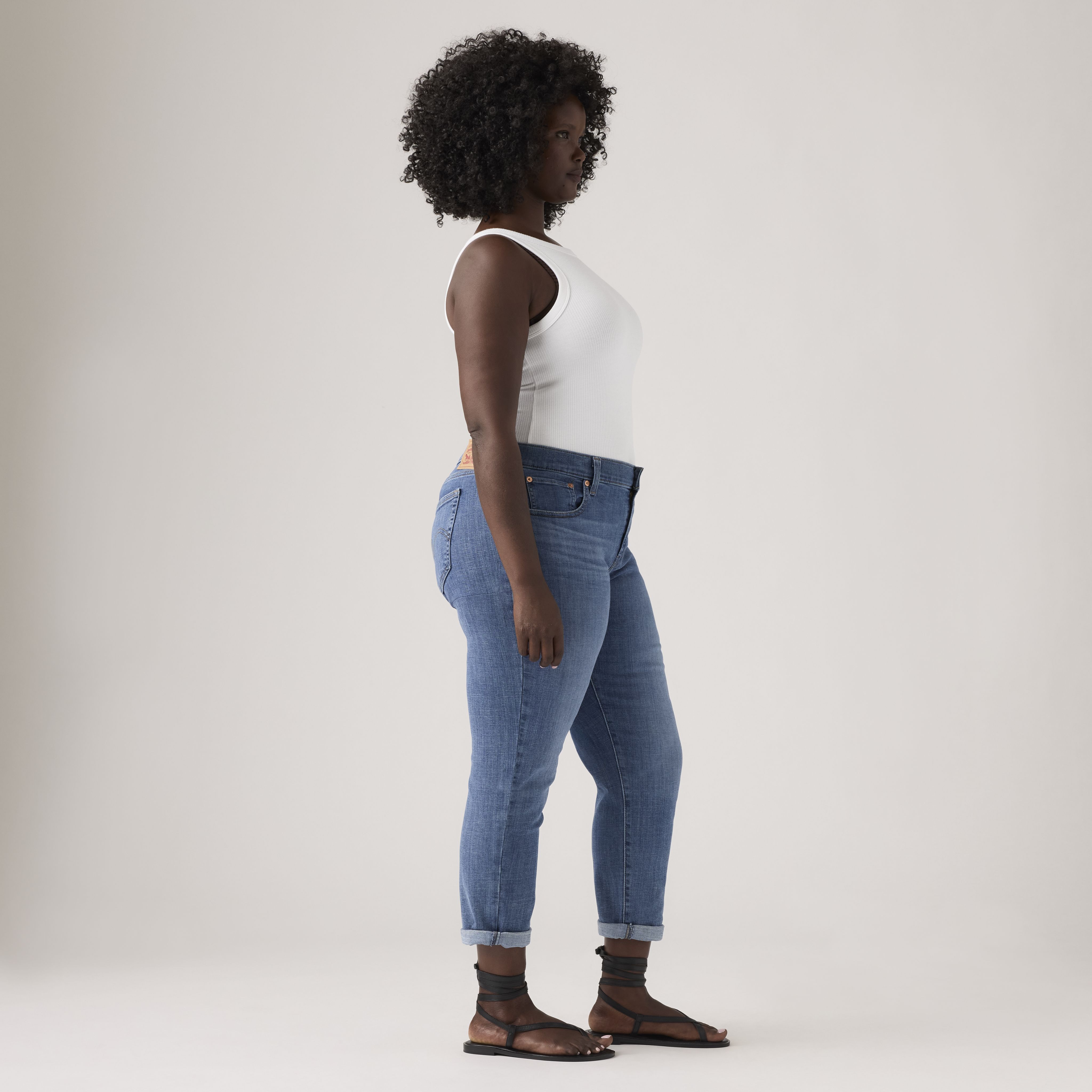 Boyfriend Mid Rise Women's Jeans 9