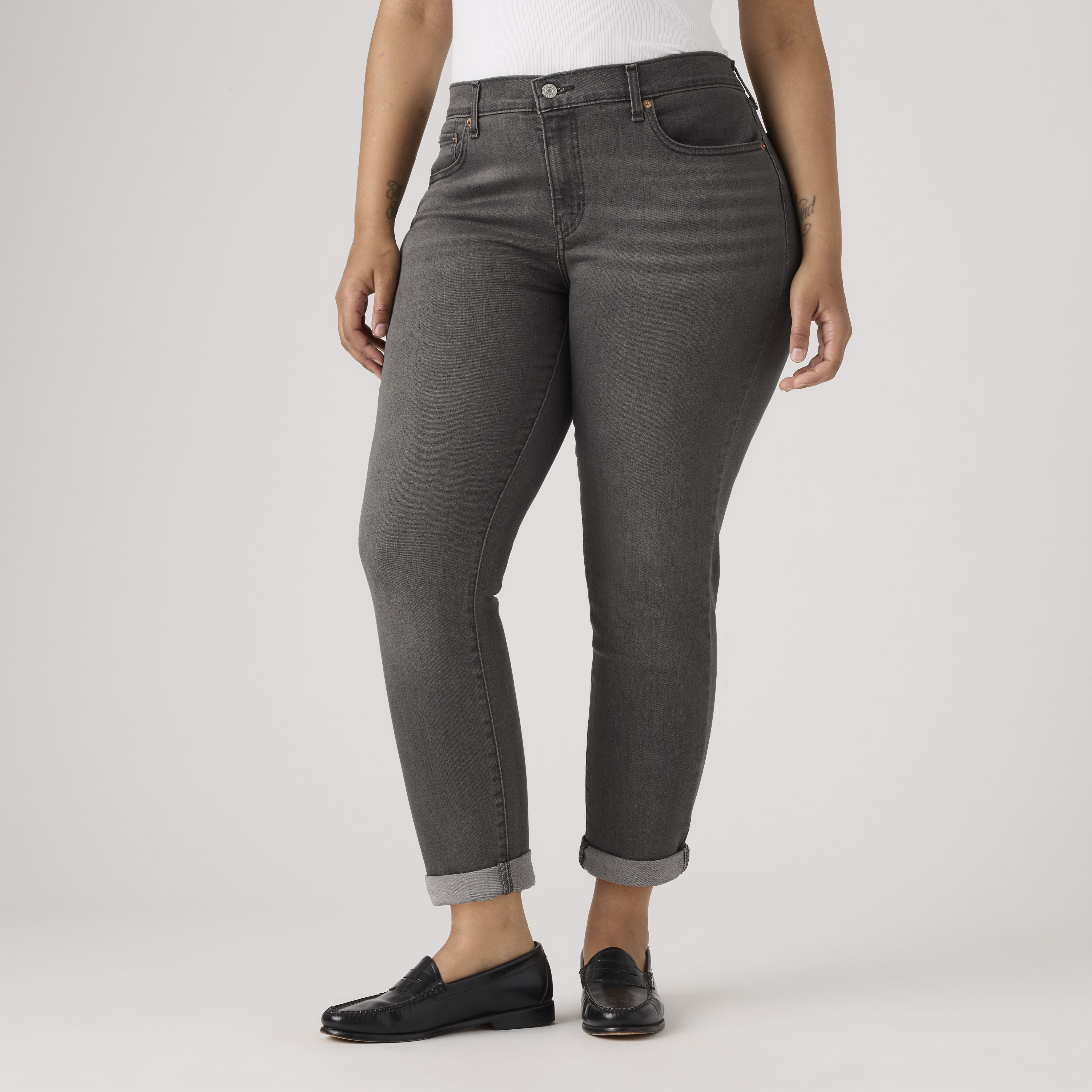 Boyfriend Mid Rise Women's Jeans 6