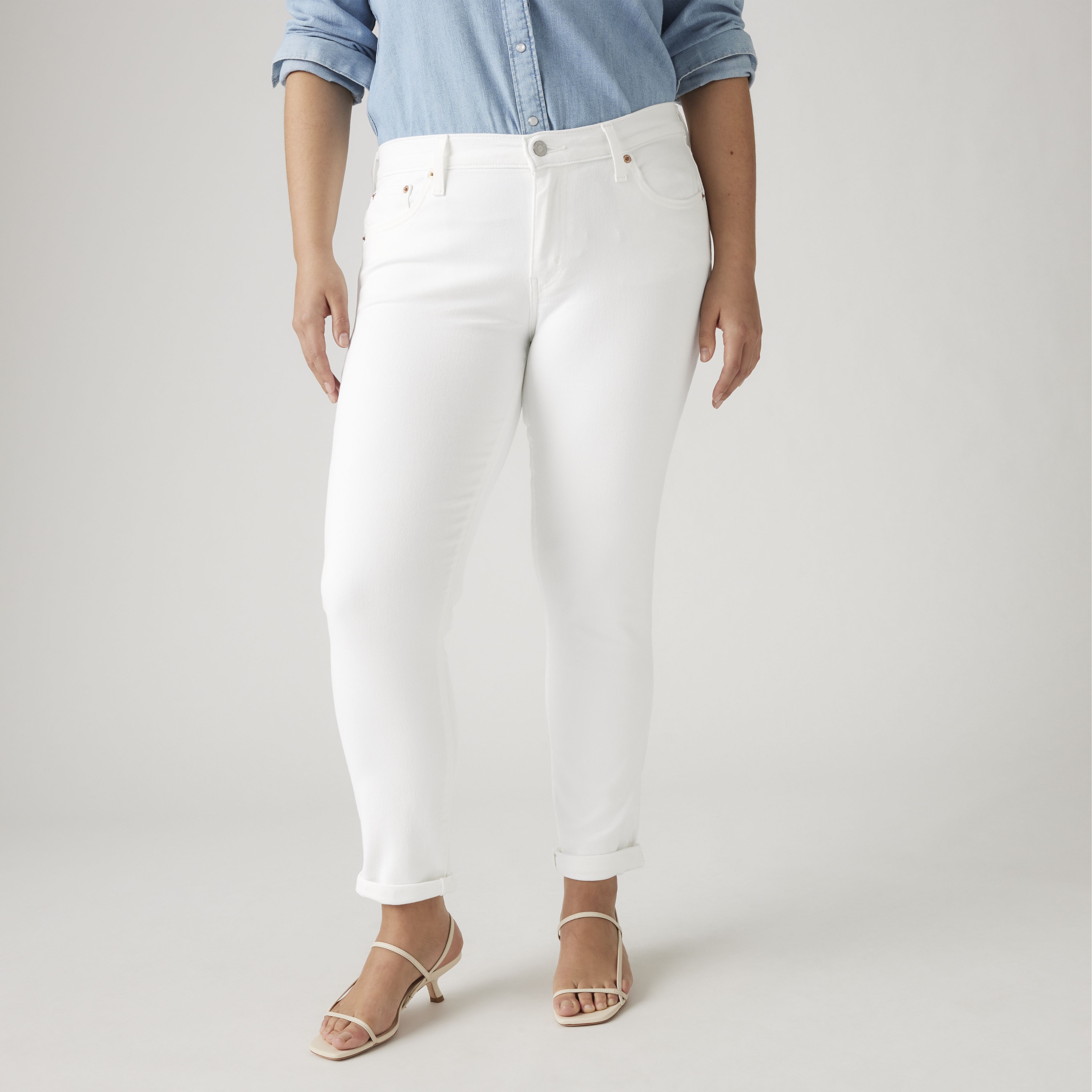 Boyfriend Mid Rise Women's Jeans 8