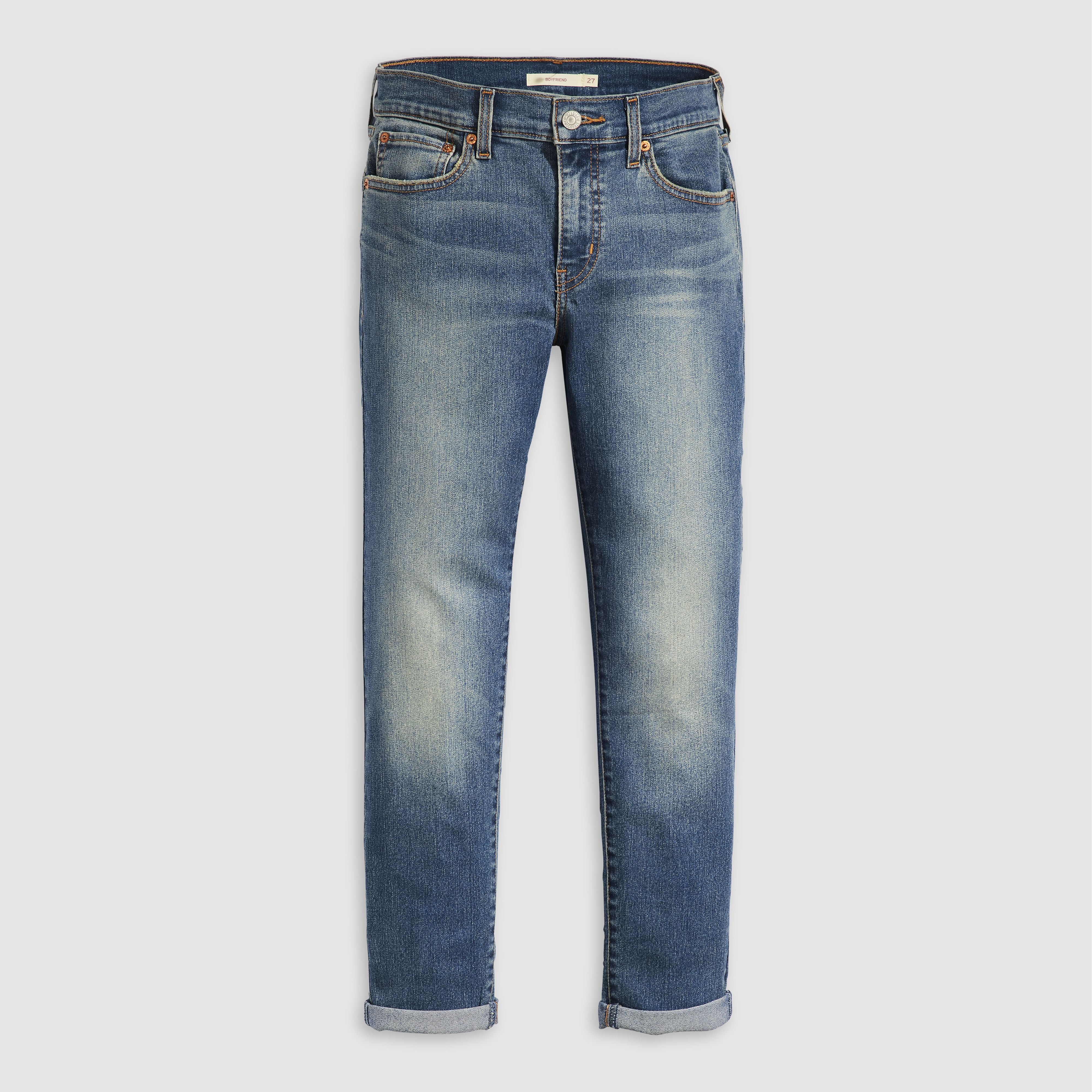 Boyfriend Mid Rise Women's Jeans 6