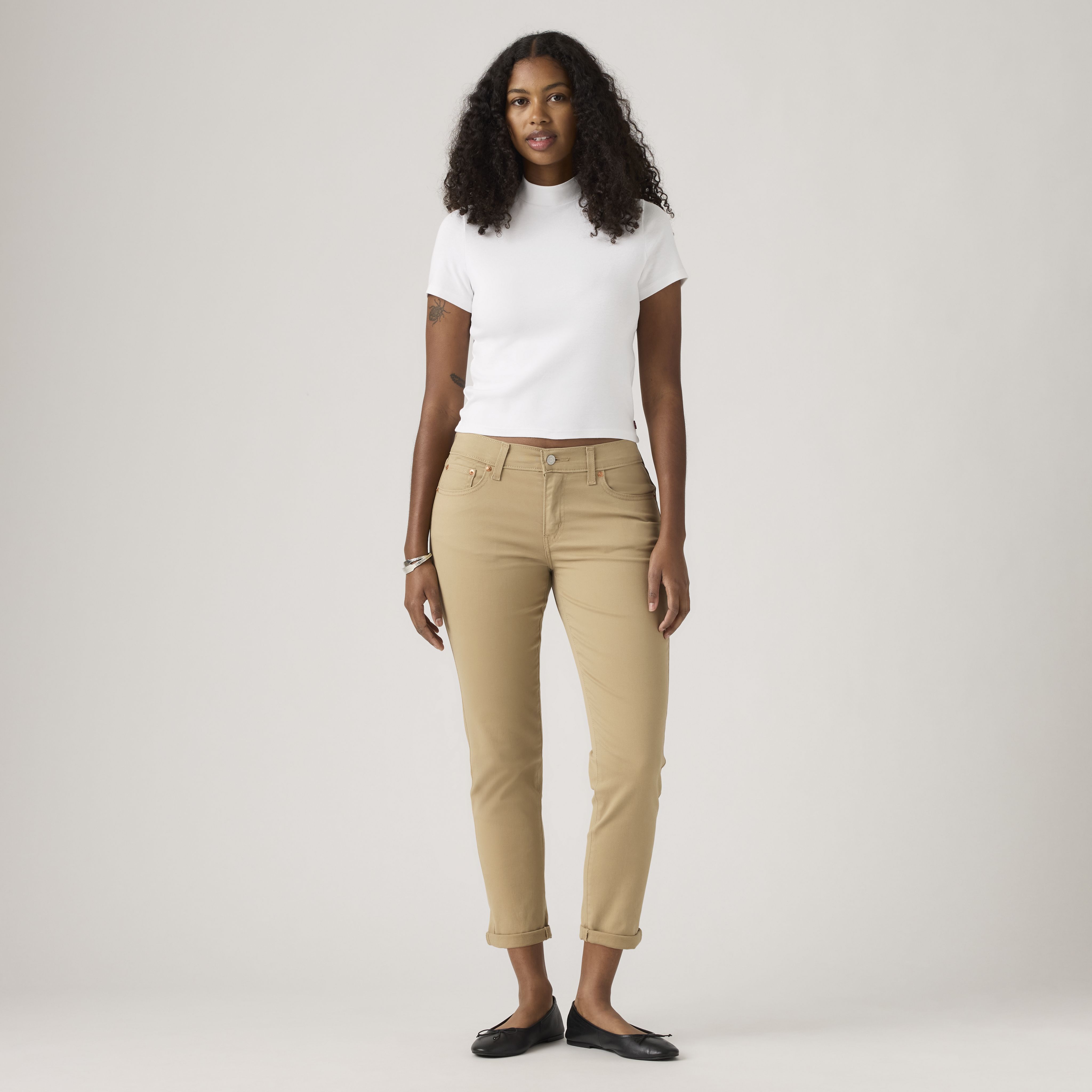 Mid Rise Boyfriend Women's Jeans 5