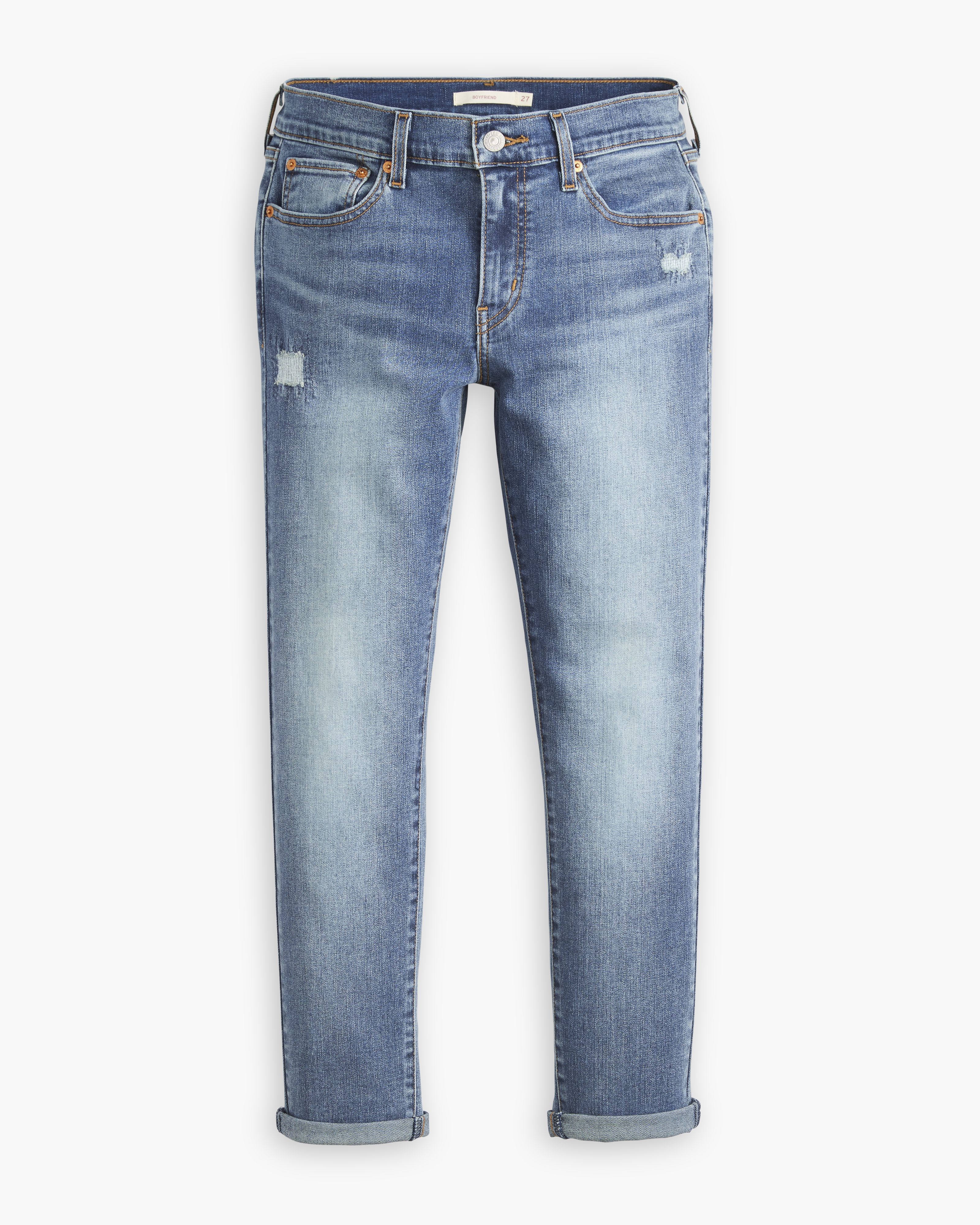 Mid Rise Boyfriend Women's Jeans 4