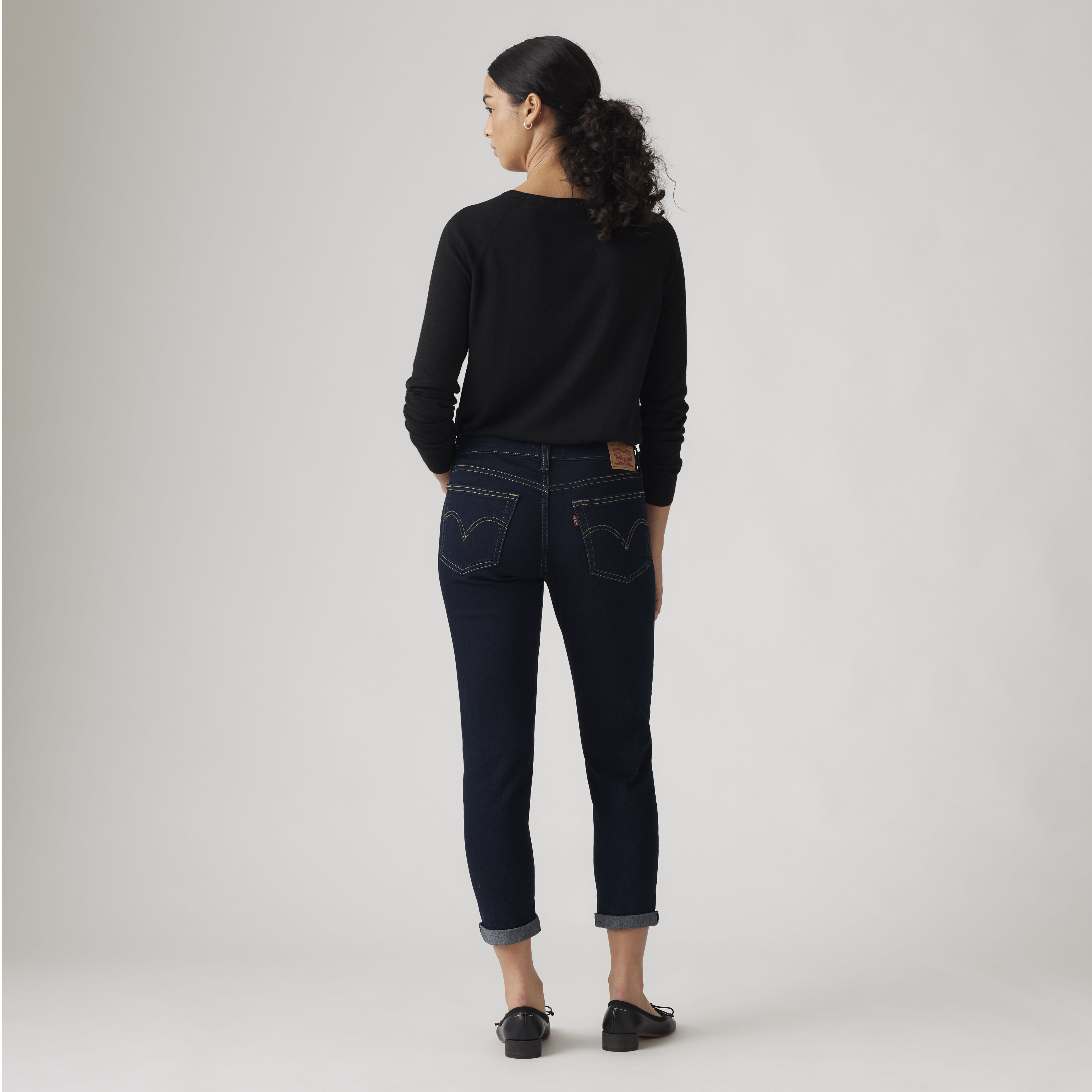 Mid Rise Boyfriend Women's Jeans 3