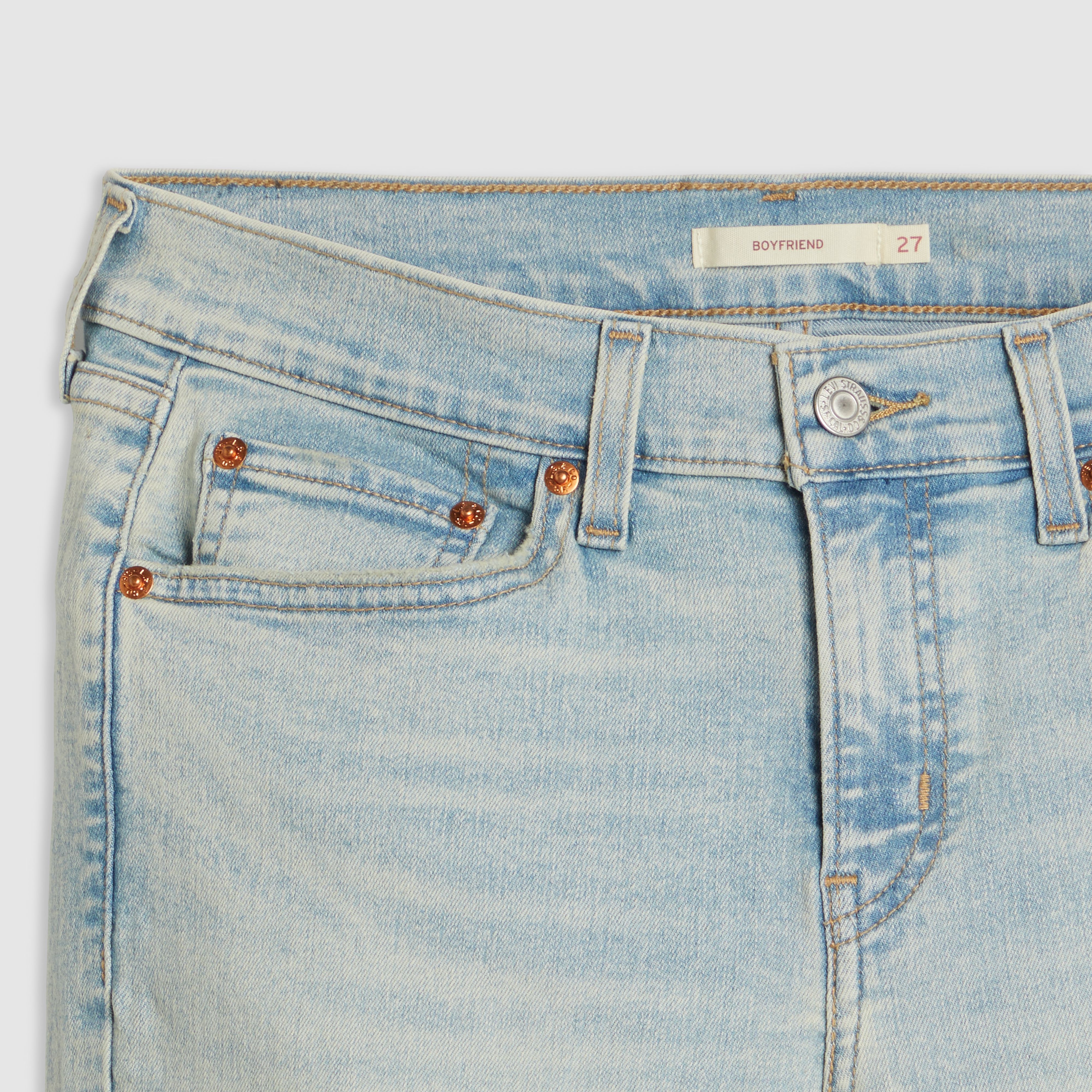 Boyfriend Mid-Rise Women's Jeans 8