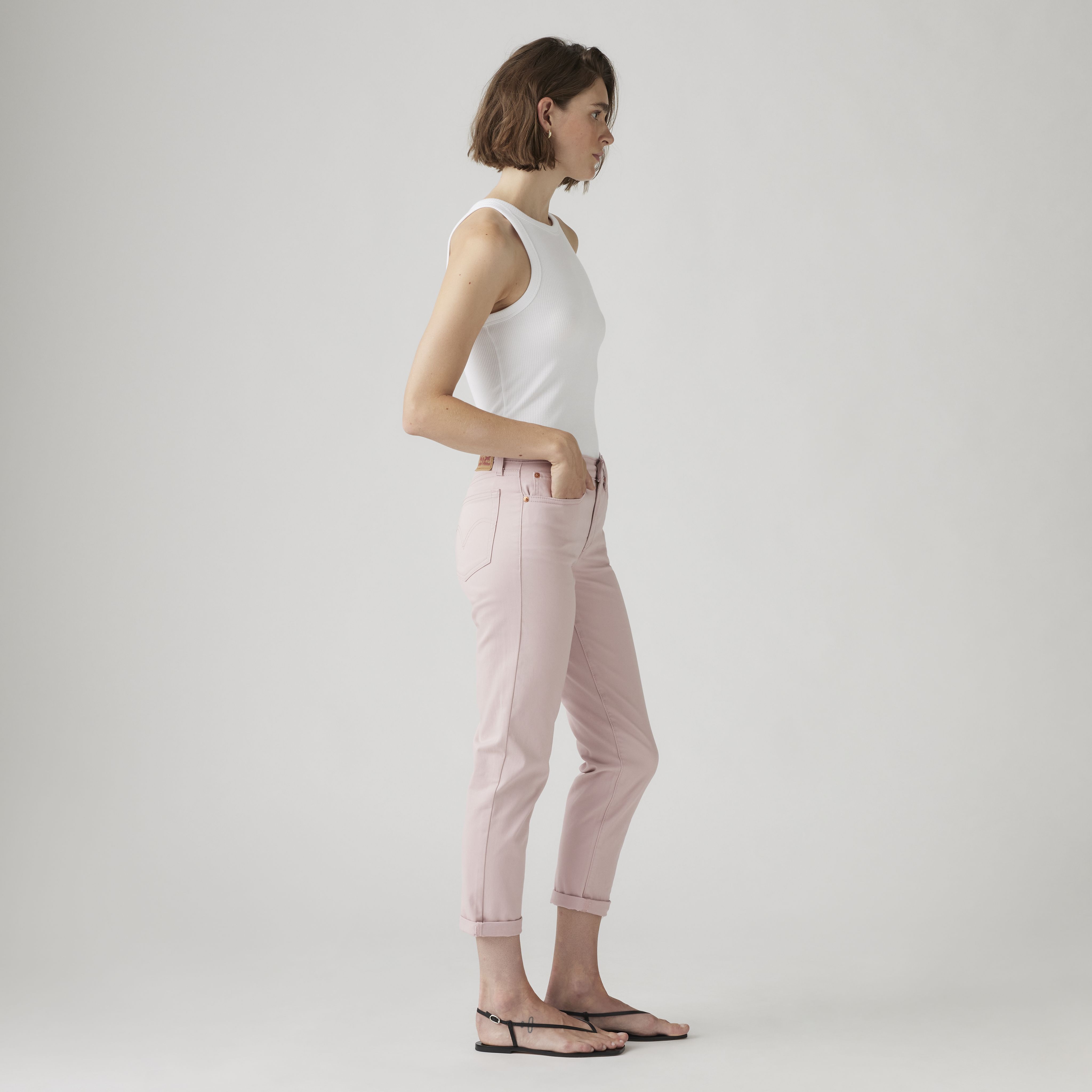 Mid Rise Boyfriend Women's Jeans 2