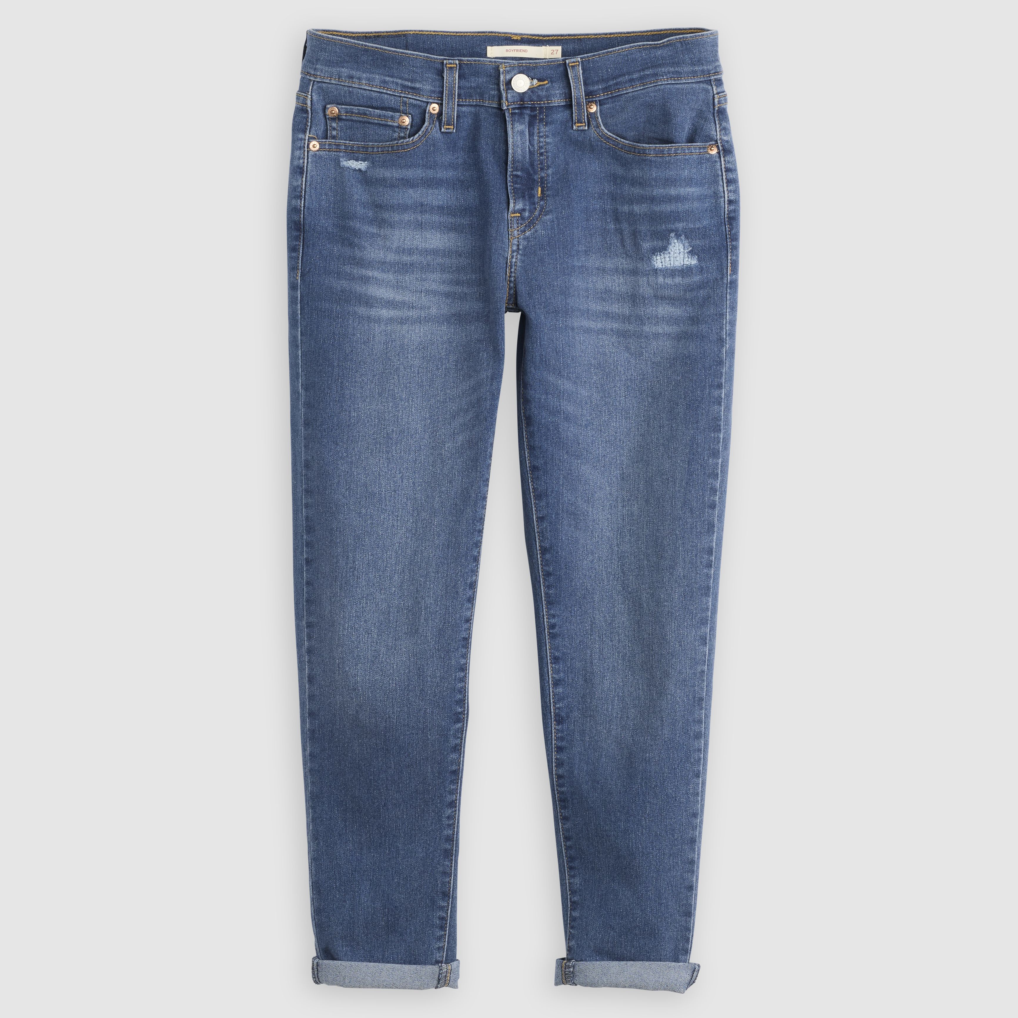 Boyfriend Mid-Rise Women's Jeans 6