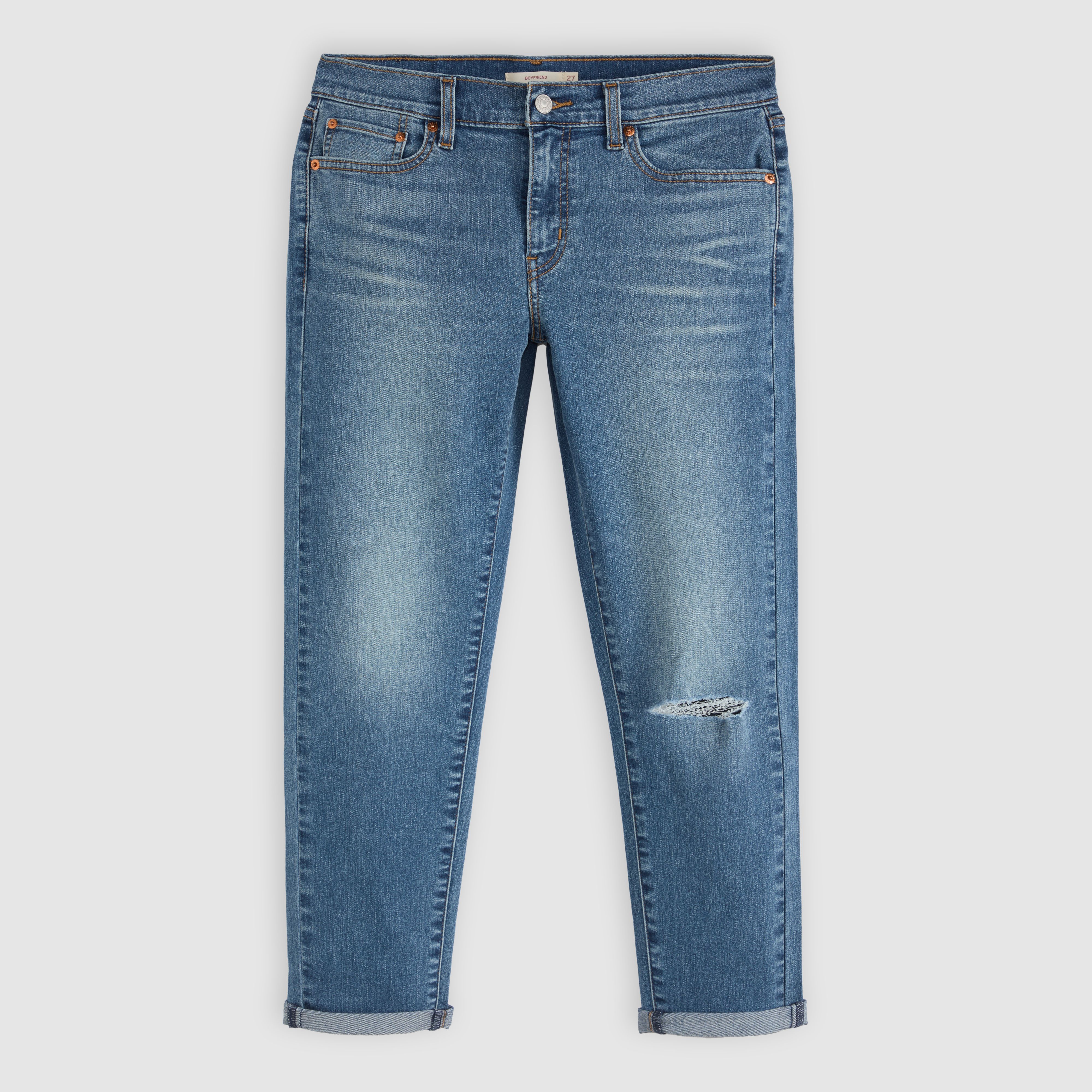 Mid-Rise Boyfriend Women's Jeans 6