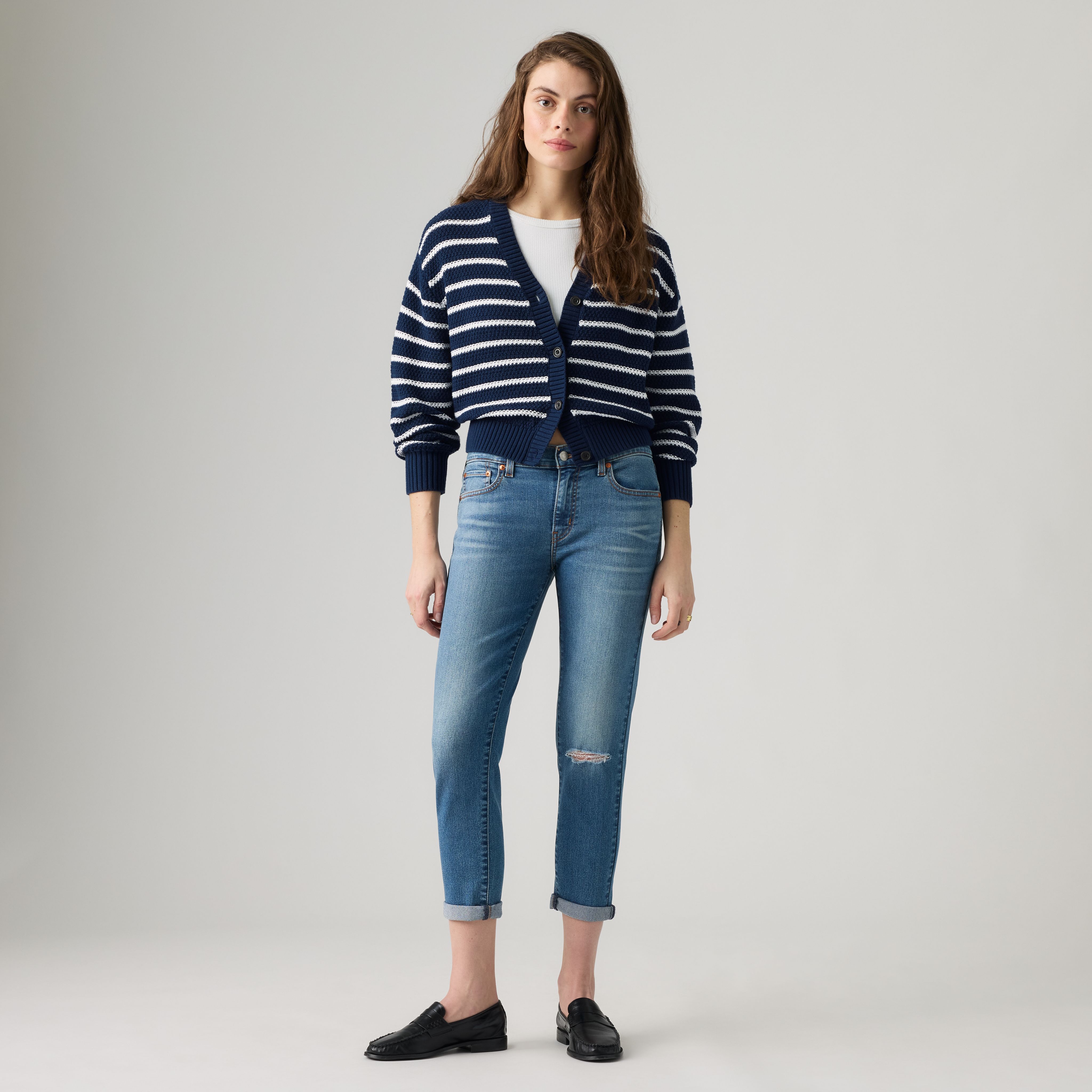 Mid-Rise Boyfriend Women's Jeans 3