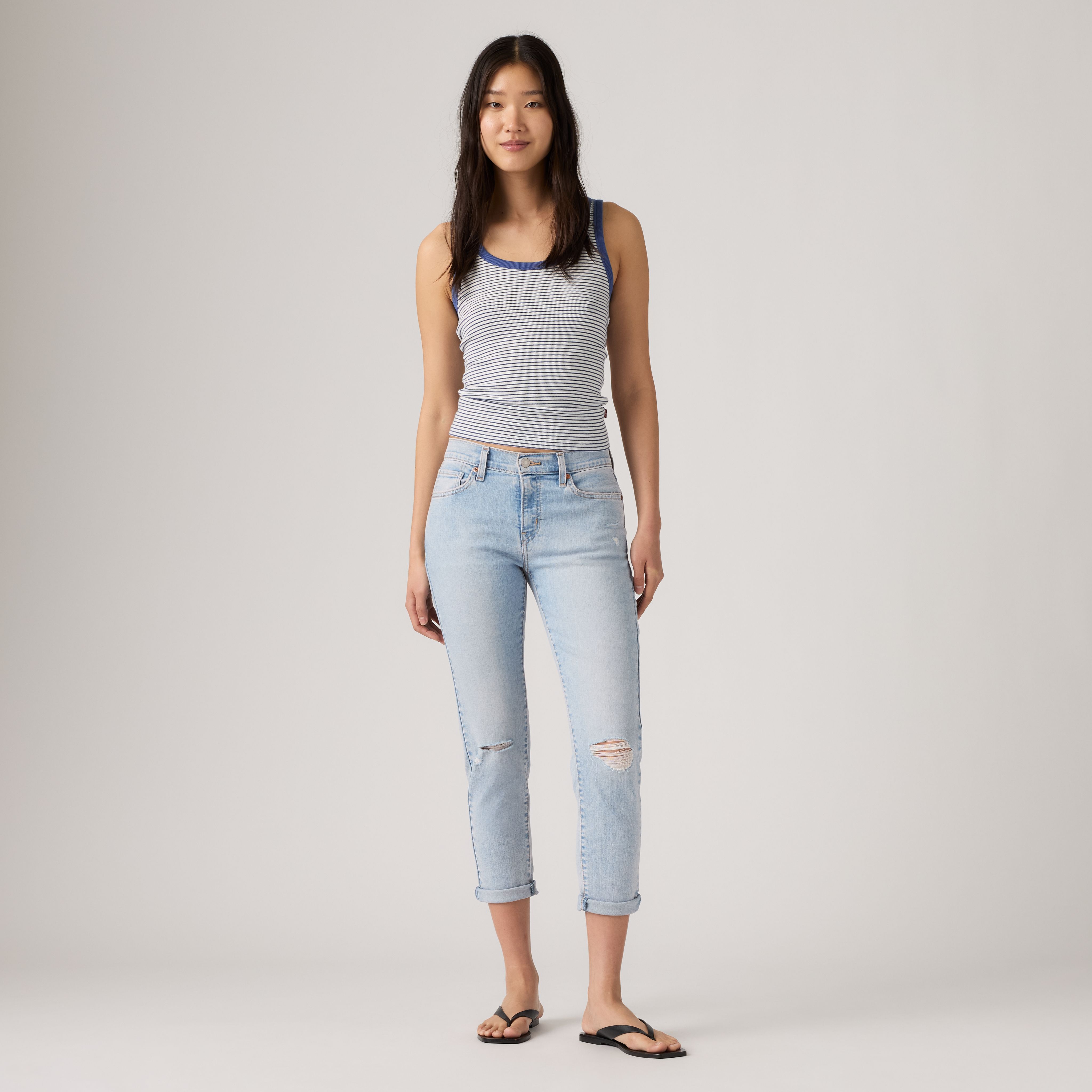 Mid-Rise Boyfriend Women's Jeans 7