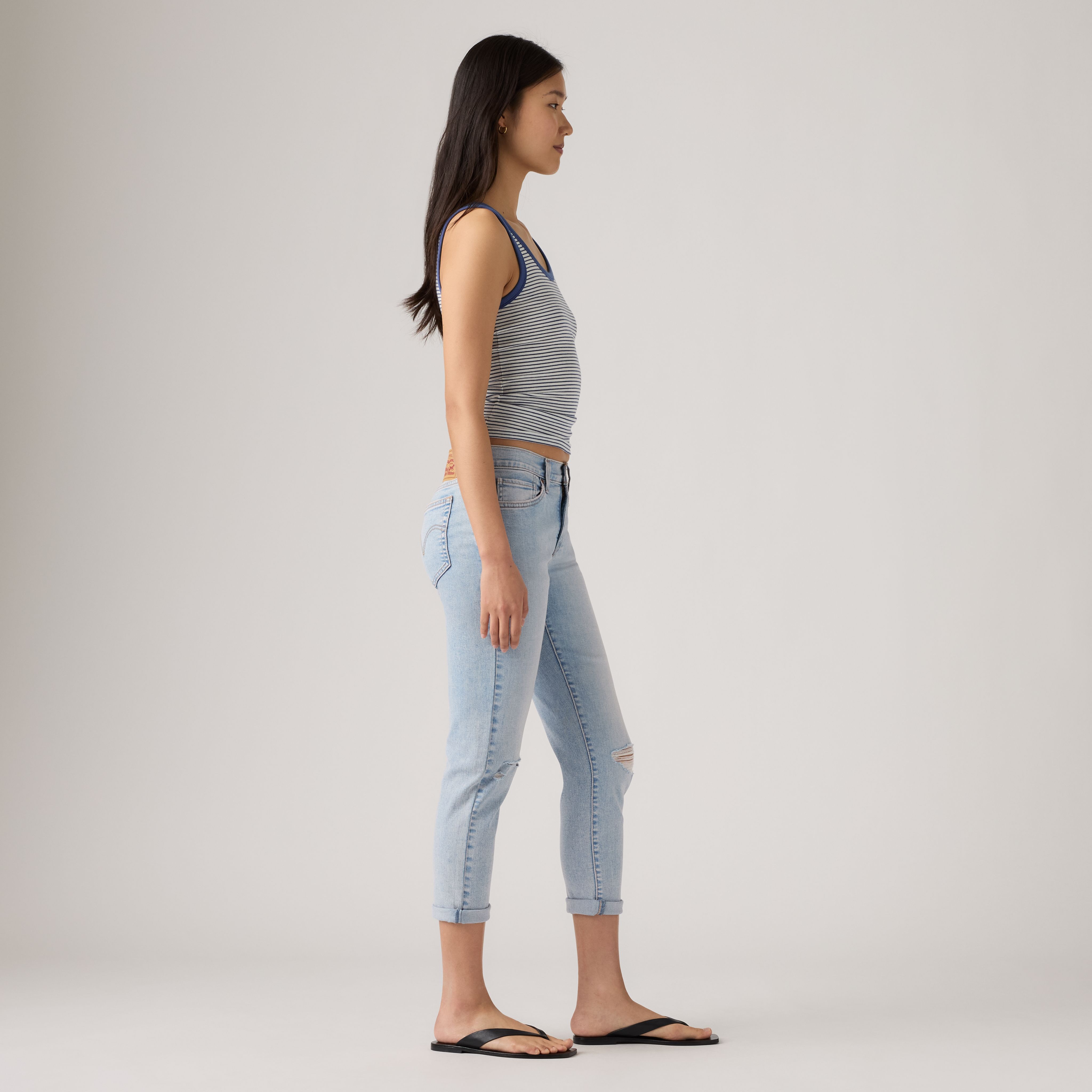 Mid-Rise Boyfriend Women's Jeans 4