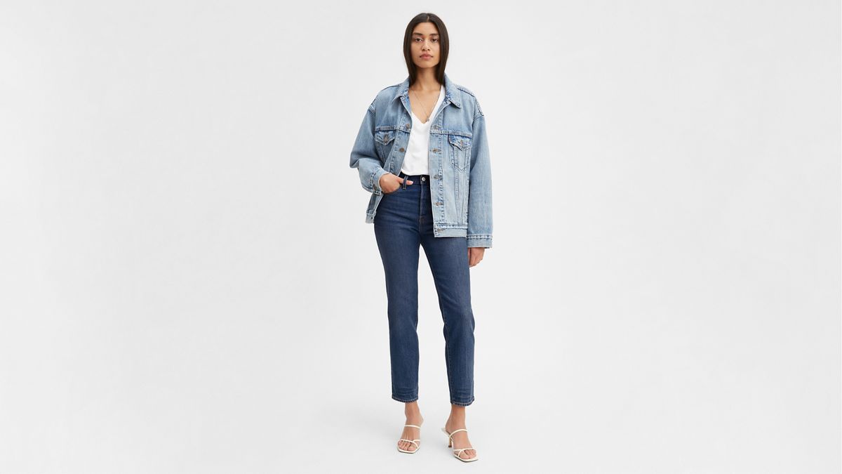 Wedgie Icon Fit Ankle Women's Jeans — Life's Work - Dark Wash