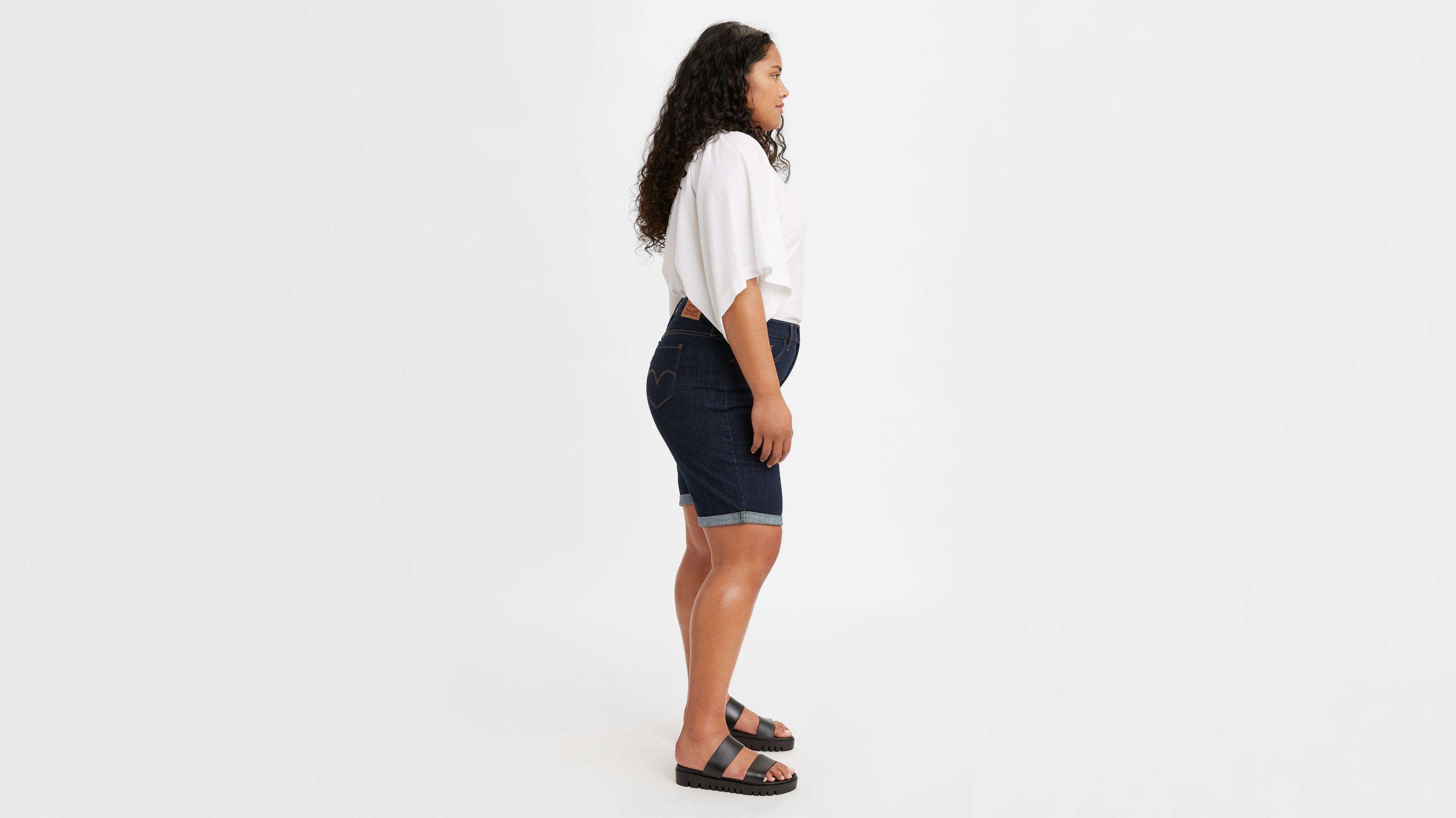 Classic Bermuda Women's Shorts (Plus Size) 2