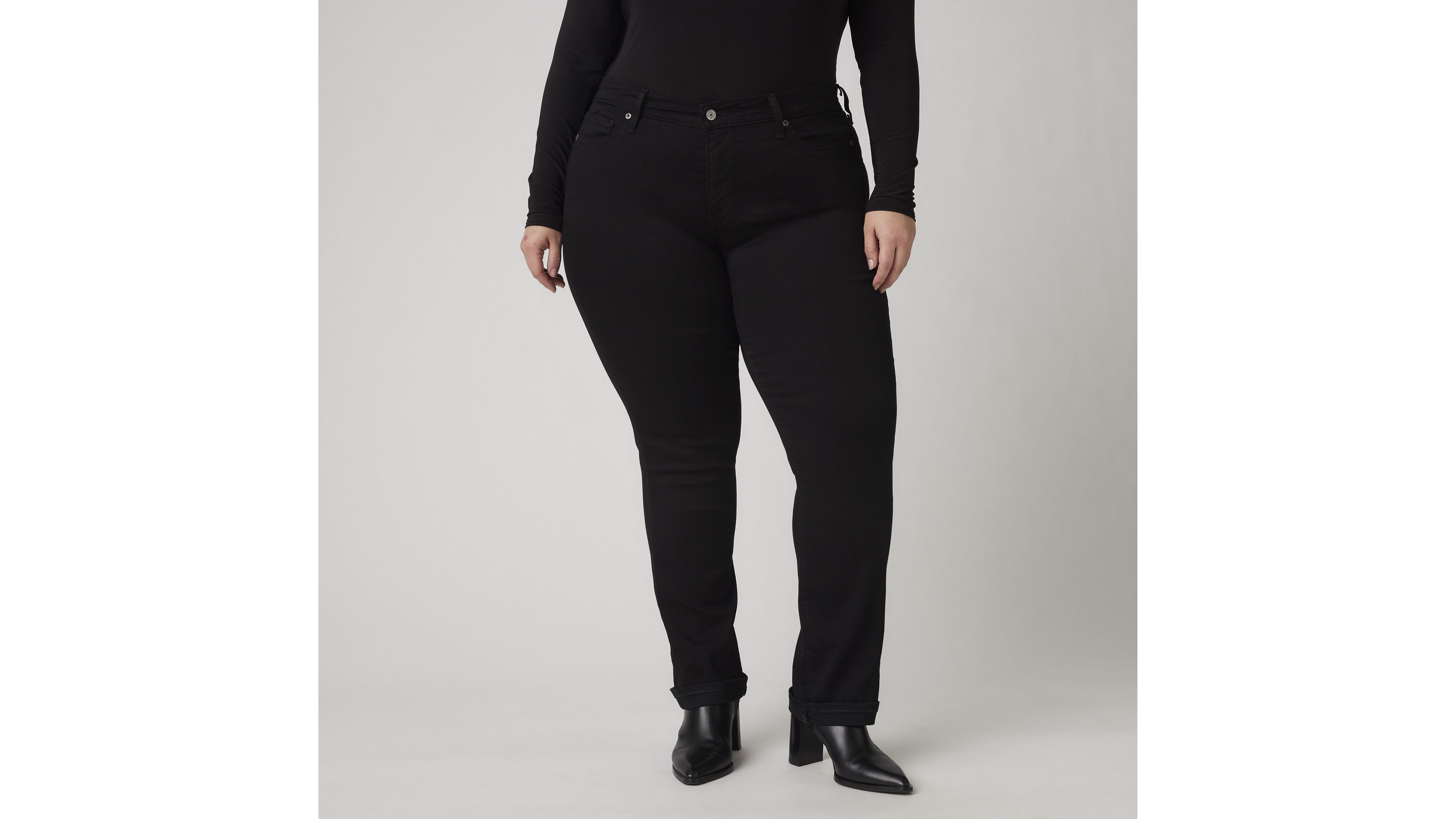 Classic Straight Women's Jeans (Plus Size) 5