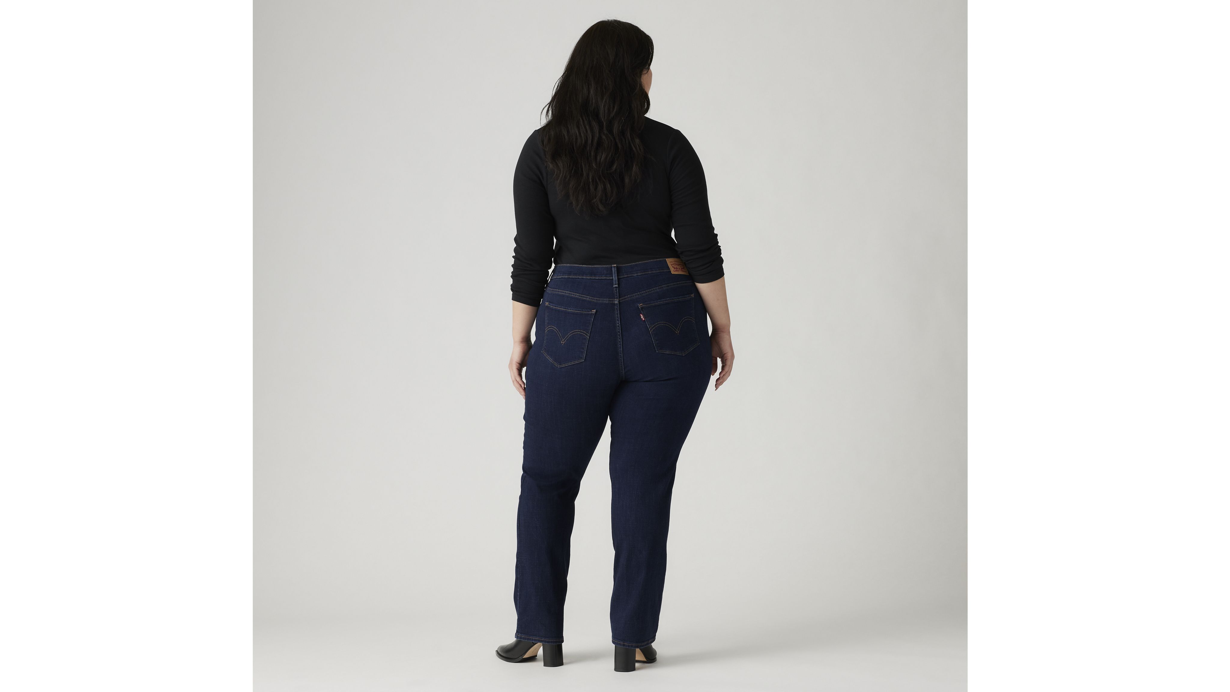 Classic Straight Women's Jeans (Plus Size) 3